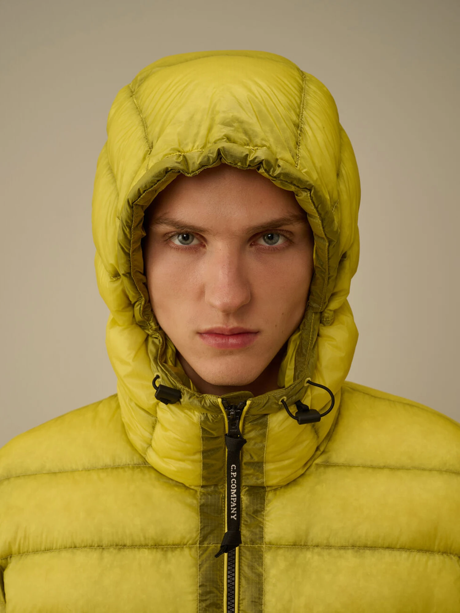 Пуховик C.P. Company D.D. Shell Hooded Down Green Sheen