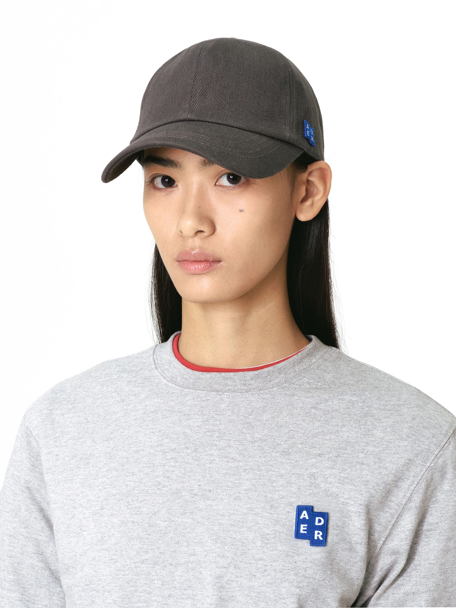 Кепка ADERERROR Sig; BL Tag Cap 03 Charcoal