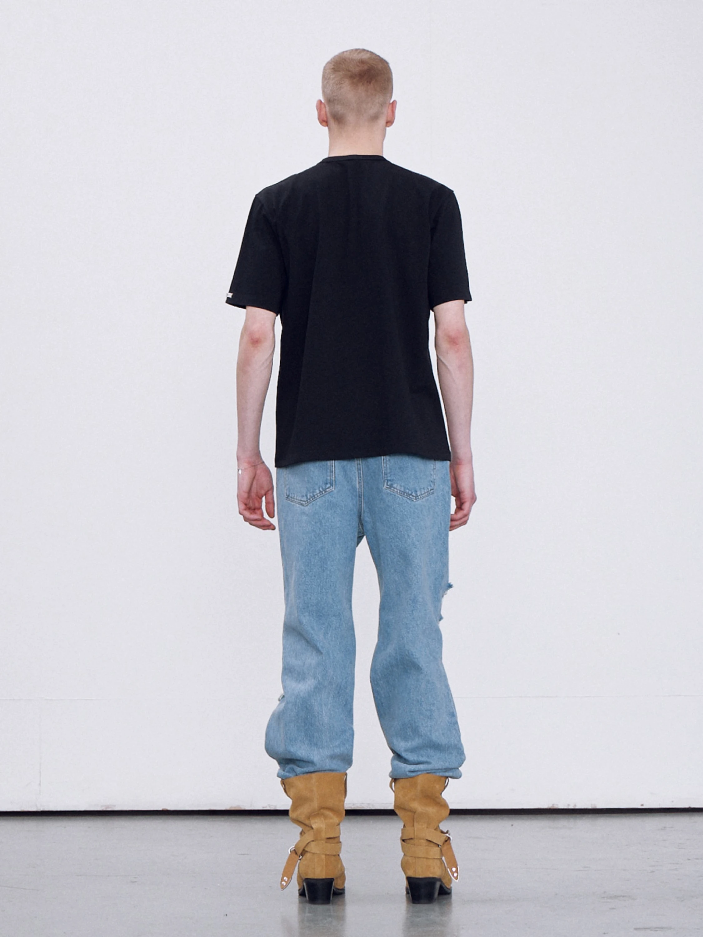 Футболка Recto RC Logo Jacquard Patch T-shirt Black