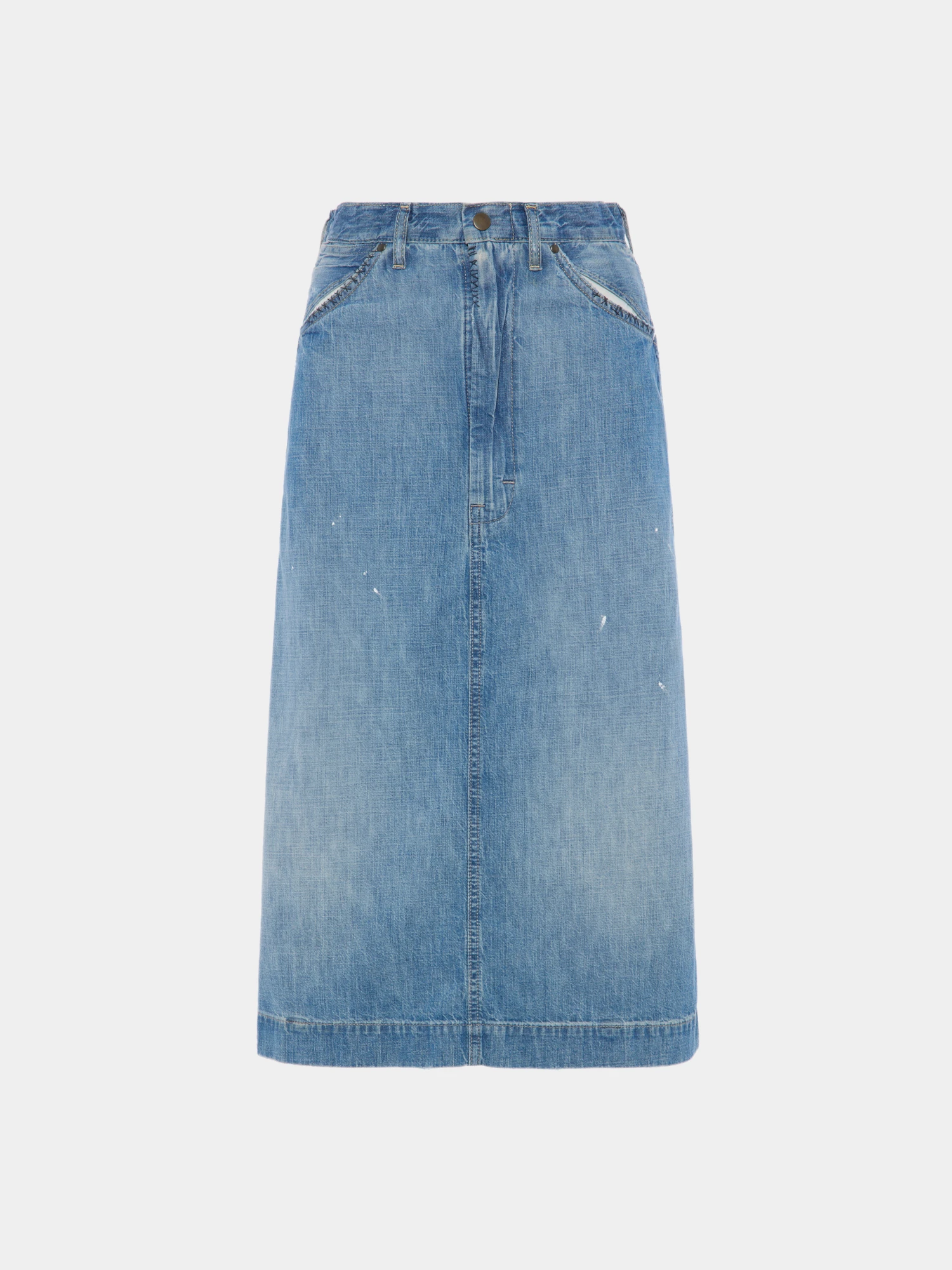 Женская юбка Maison Margiela Denim Midi Blue