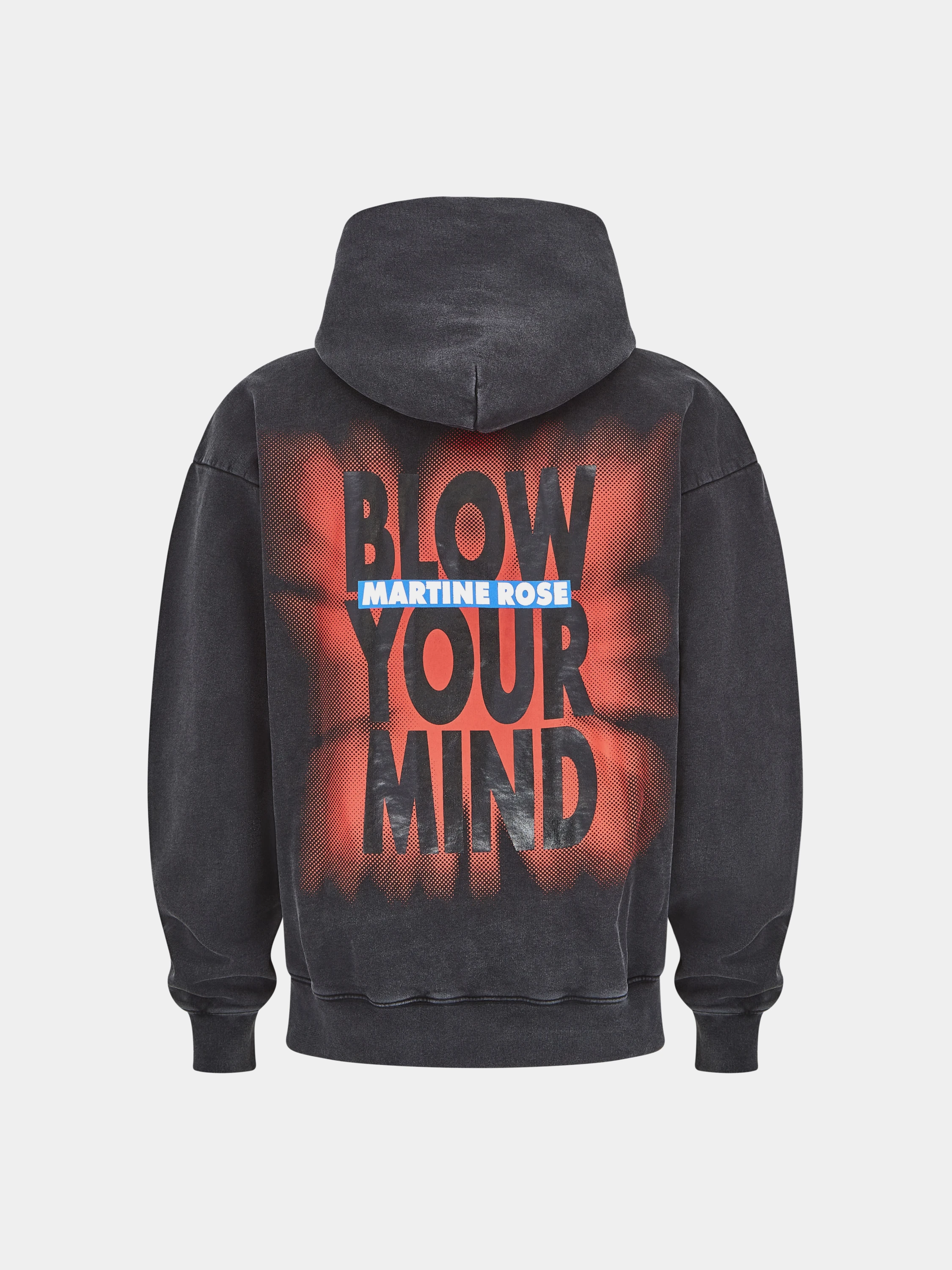 Худи Martine Rose Classic Hoodie Black Pigment