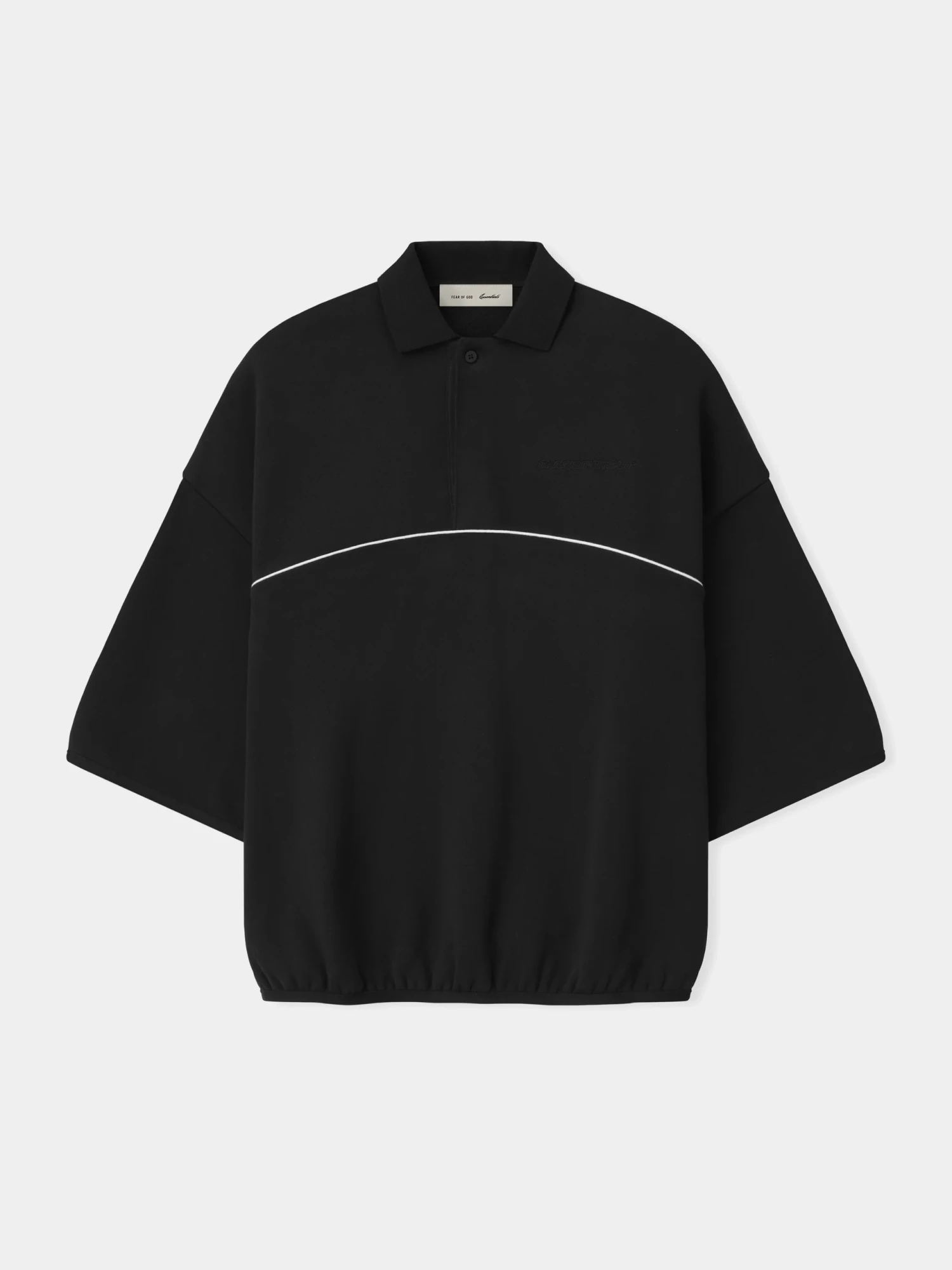Поло Fear of God ESSENTIALS Active Trace Vintage Black