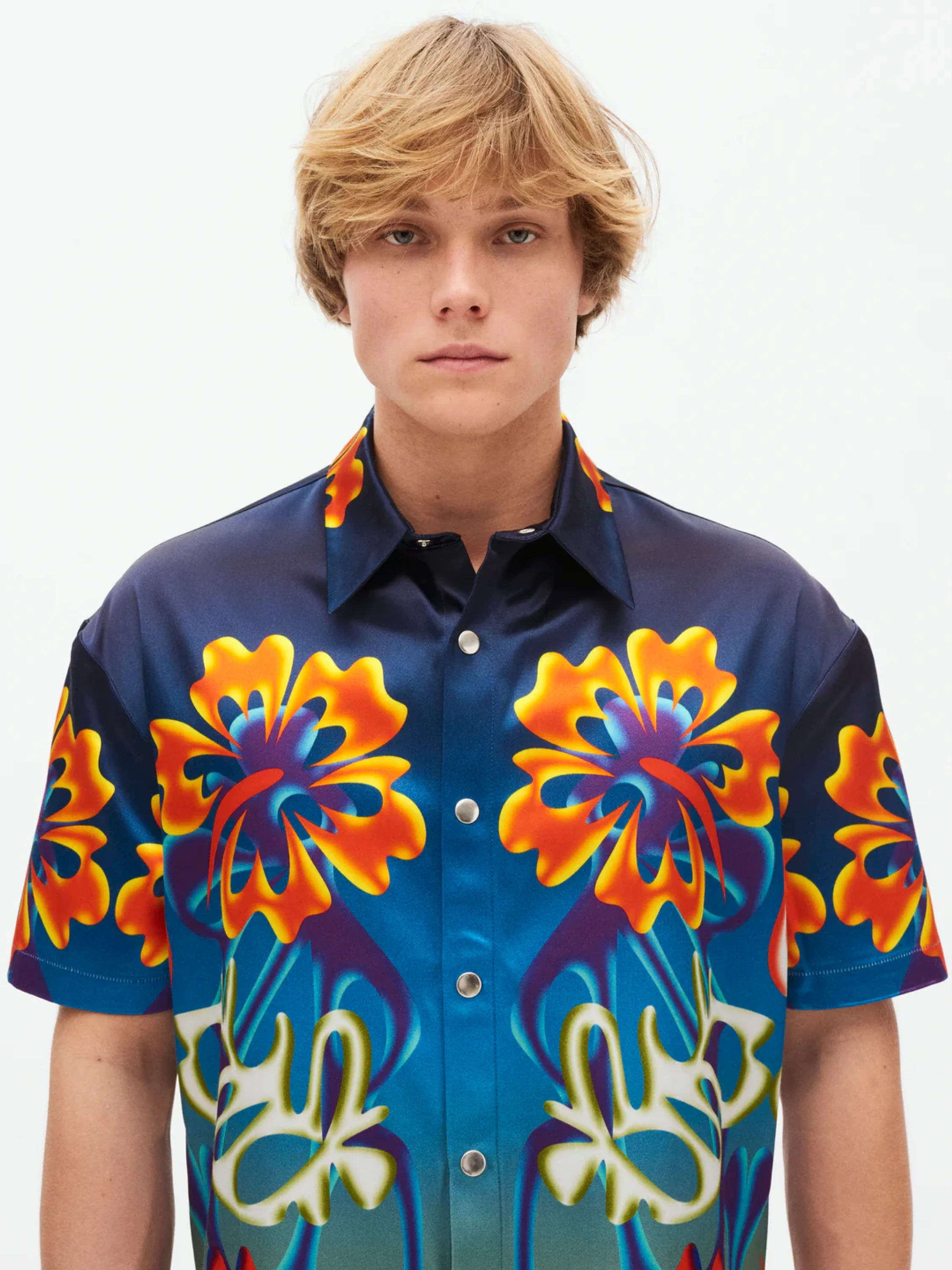 Рубашка Bluemarble Hibiscus Shortsleeves Multi