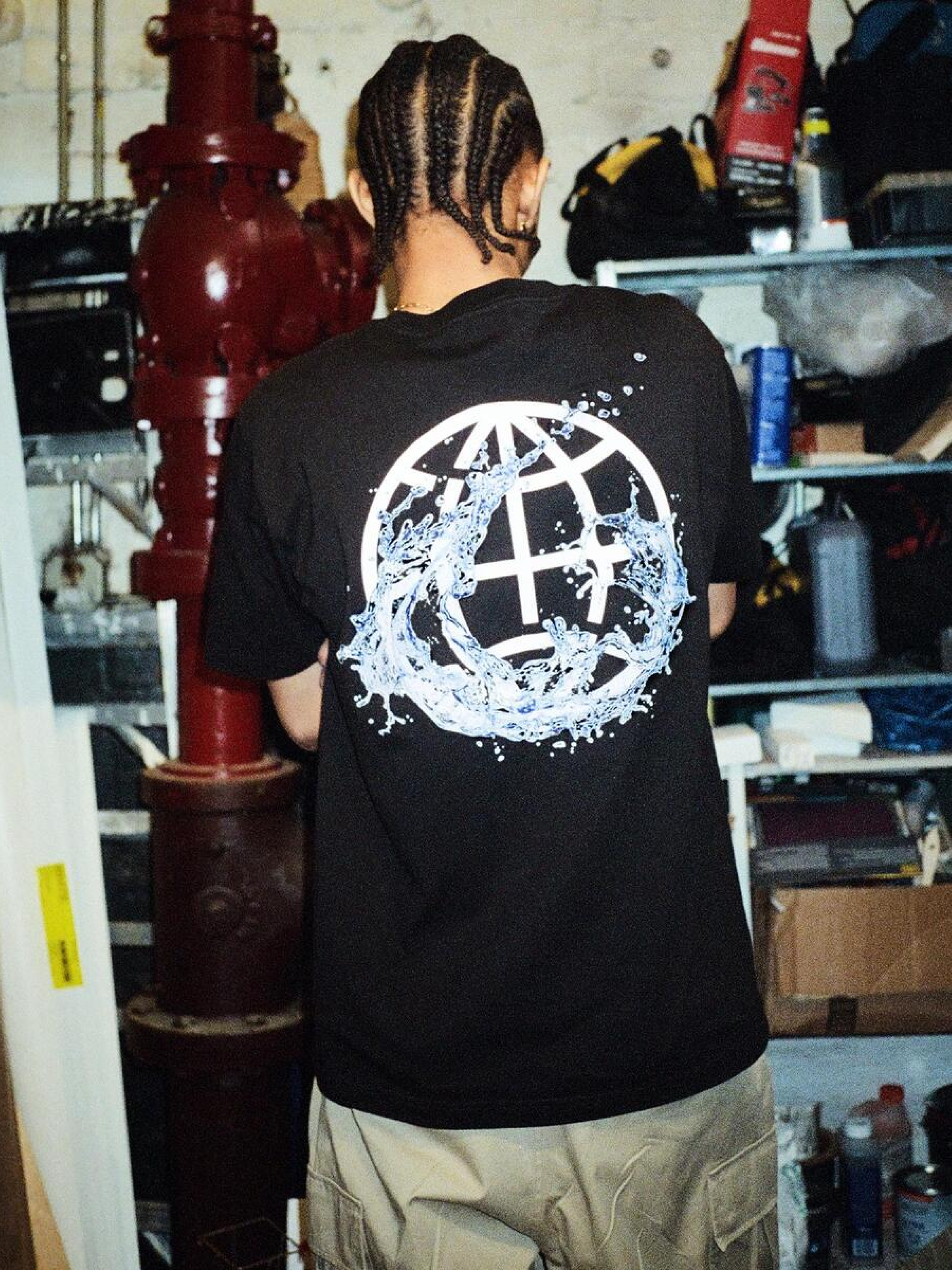 Футболка LMC Water Splash Tee Black