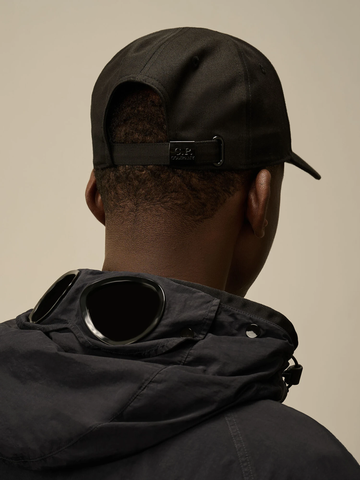 Кепка C.P. Company Gabardine Logo Cap Black