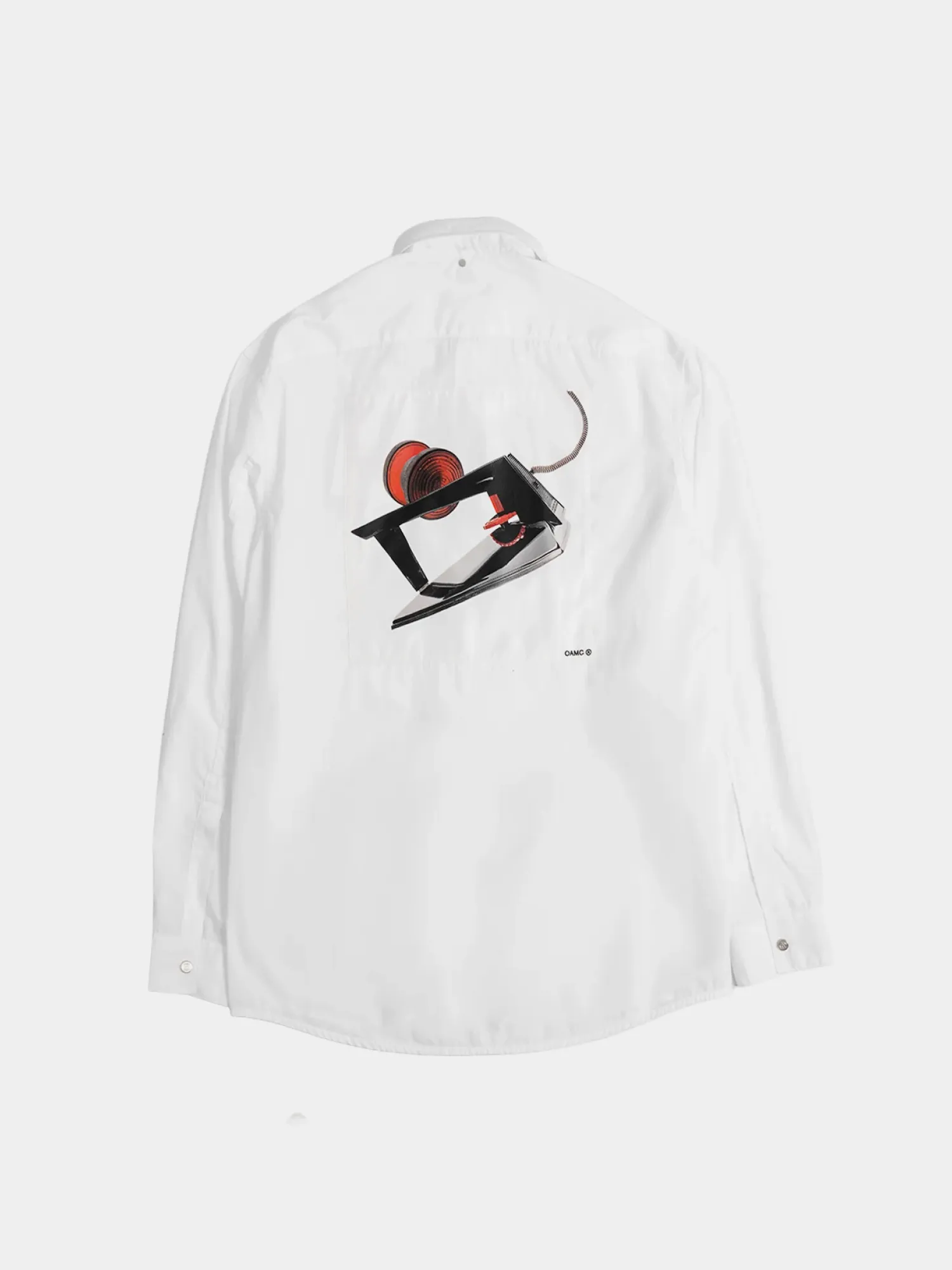 Рубашка OAMC With Silk Patch On Back White