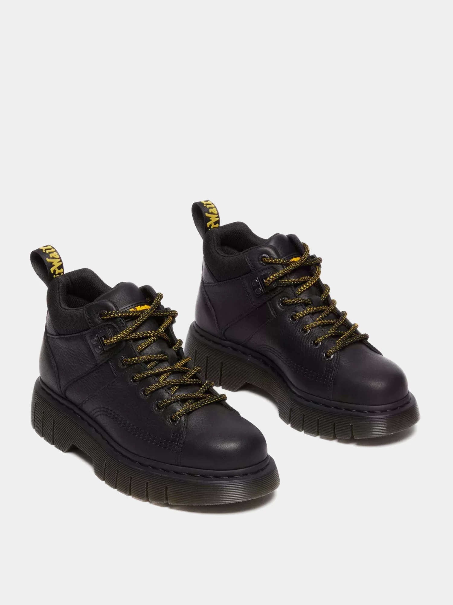 Ботинки Dr. Martens Woodard Grizzly Leather Low Casual Black