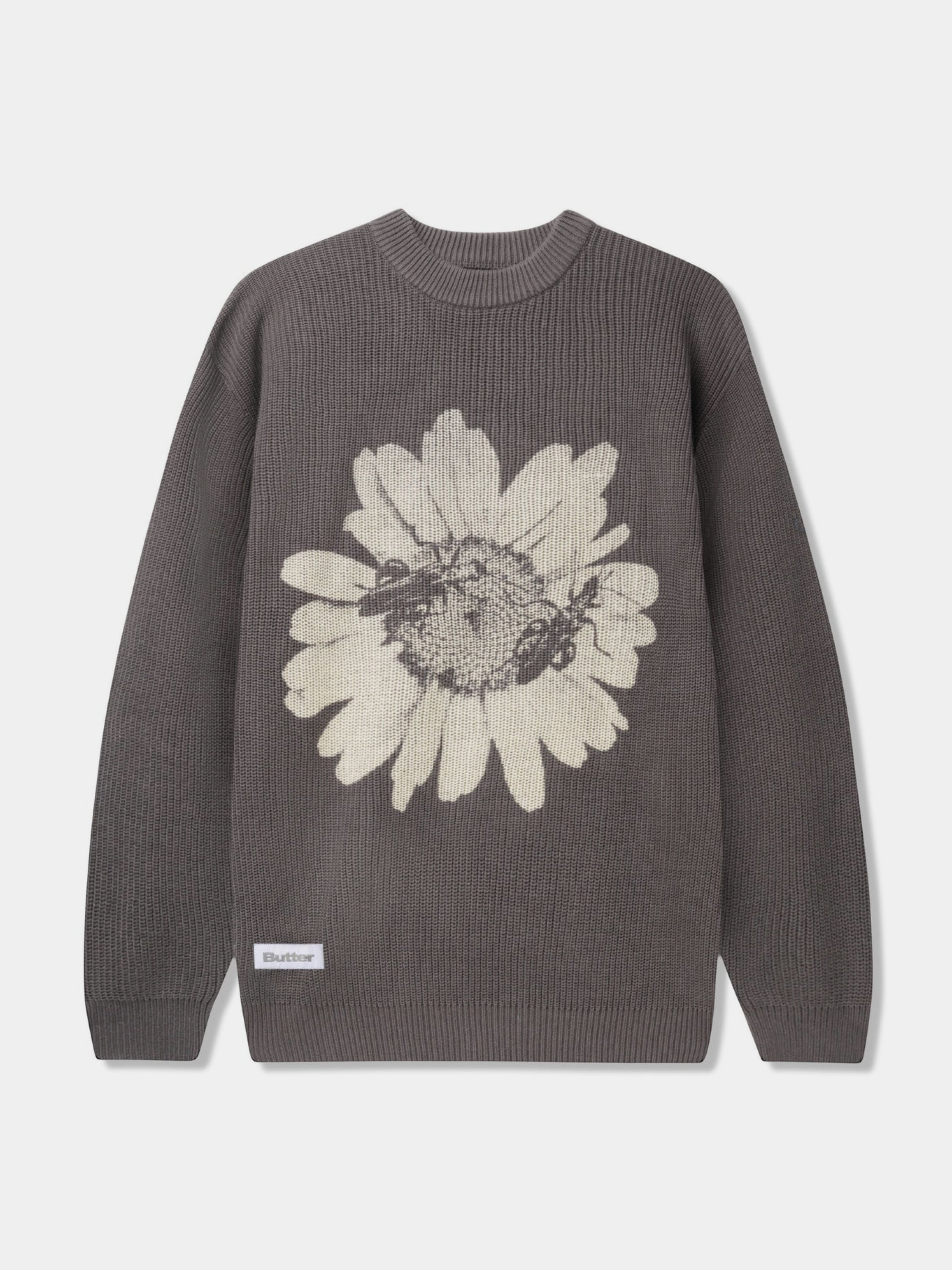 Свитер Butter Goods Sunflower Knit Charcoal