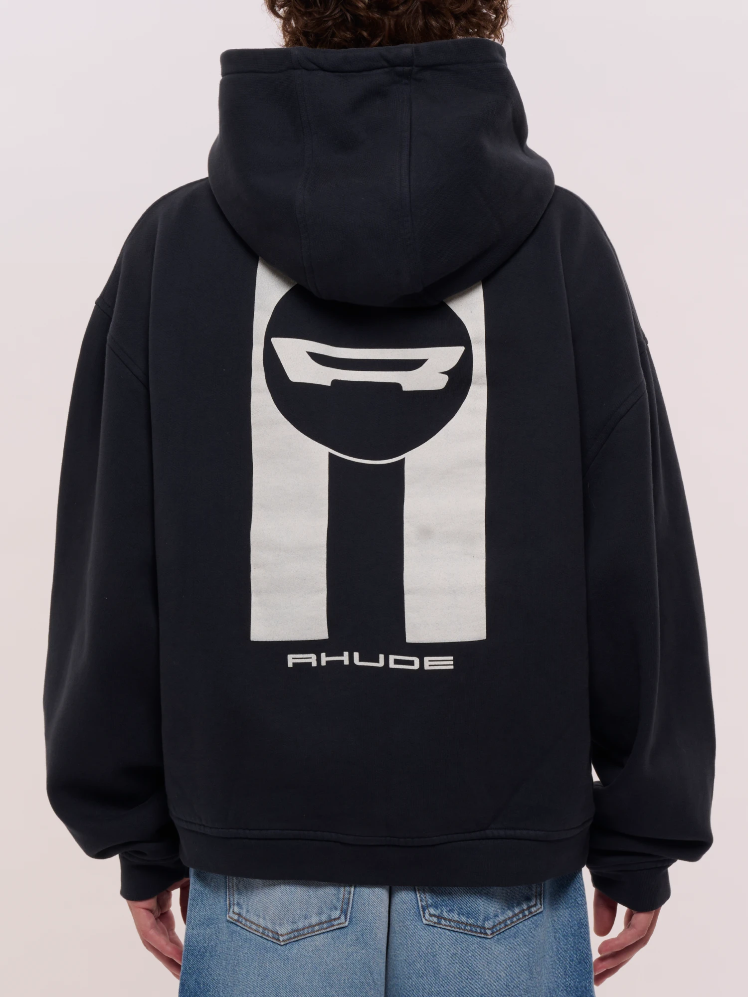 Зип-худи RHUDE Campione Full Vtg Black