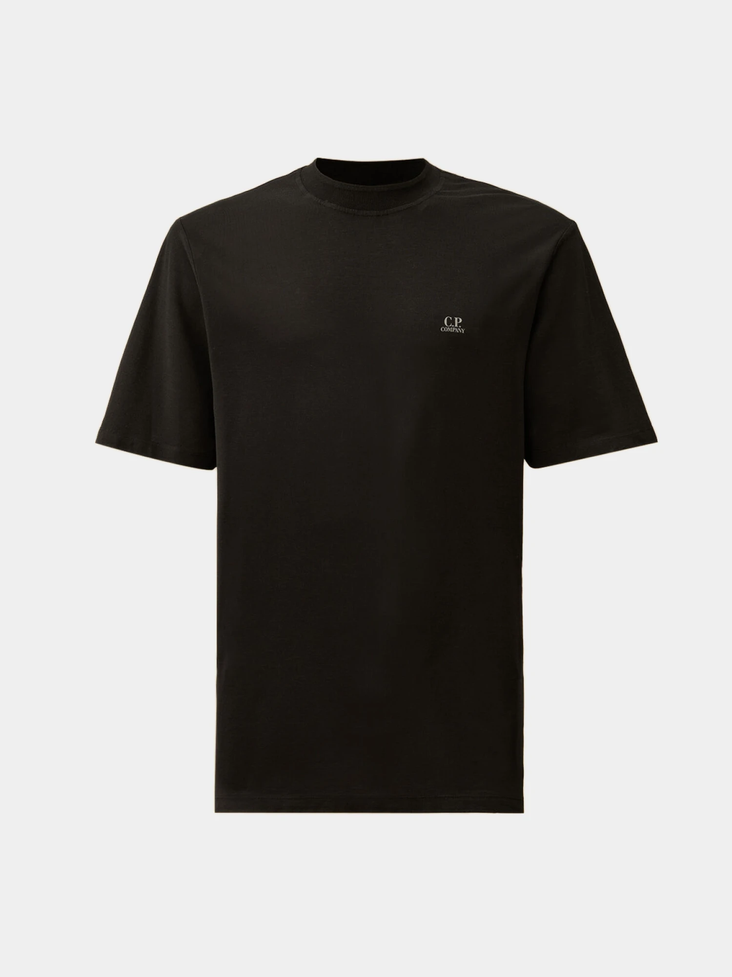 Футболка C.P. Company Crepe Jersey Logo Black