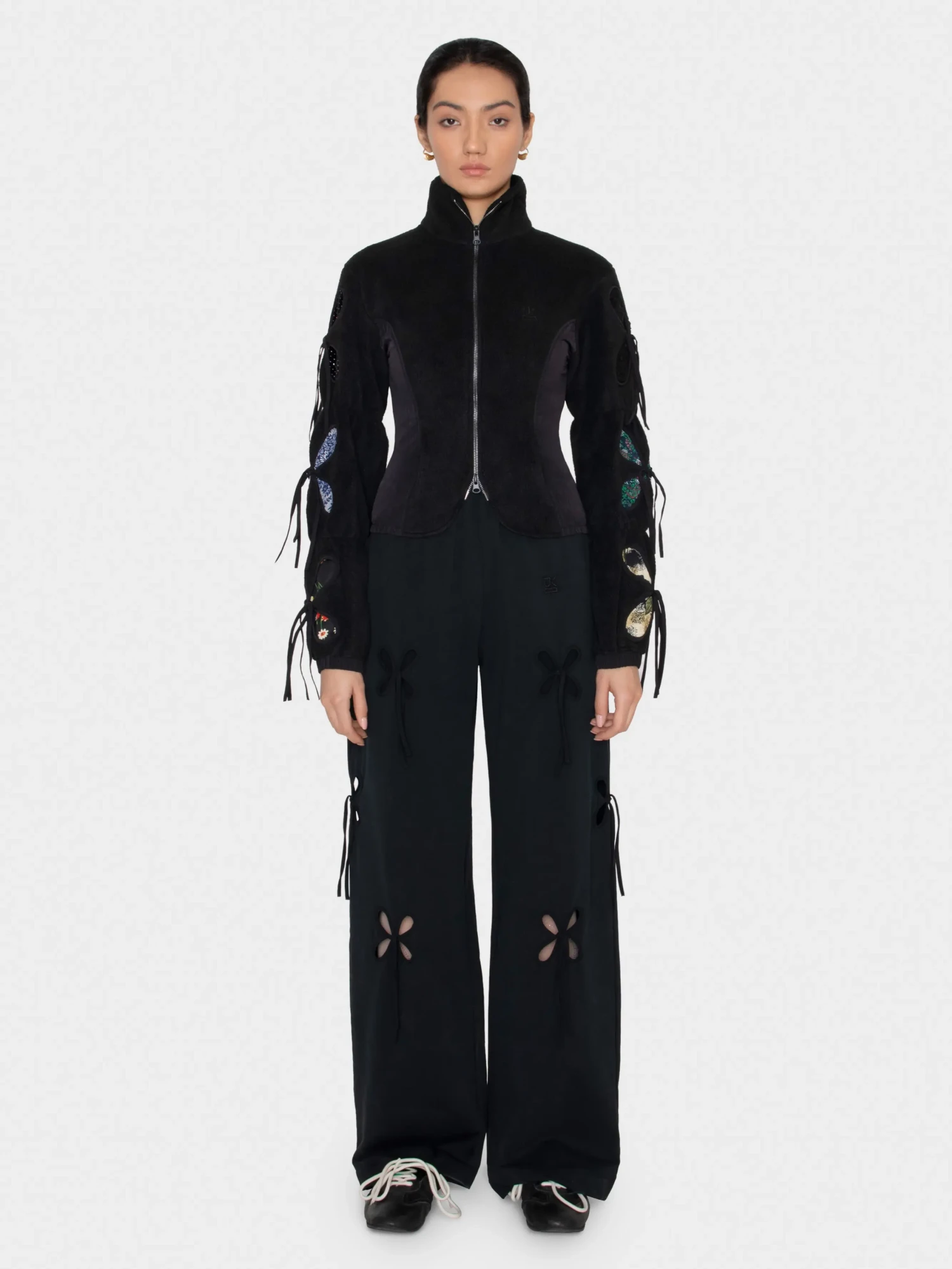 Женские брюки J.KIM Petal Black