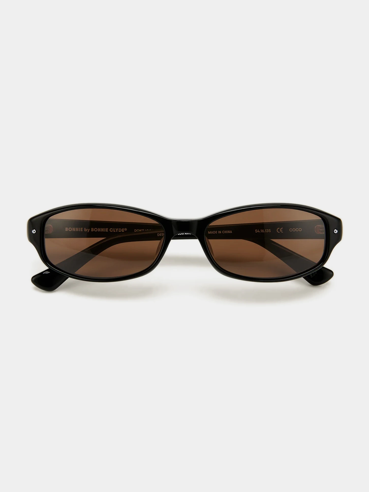 Очки Bonnie Clyde Coco Black & Brown Lens