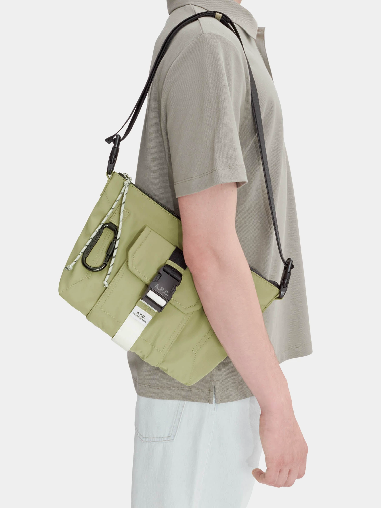 Сумка A.P.C. Treck Satchel Taupe