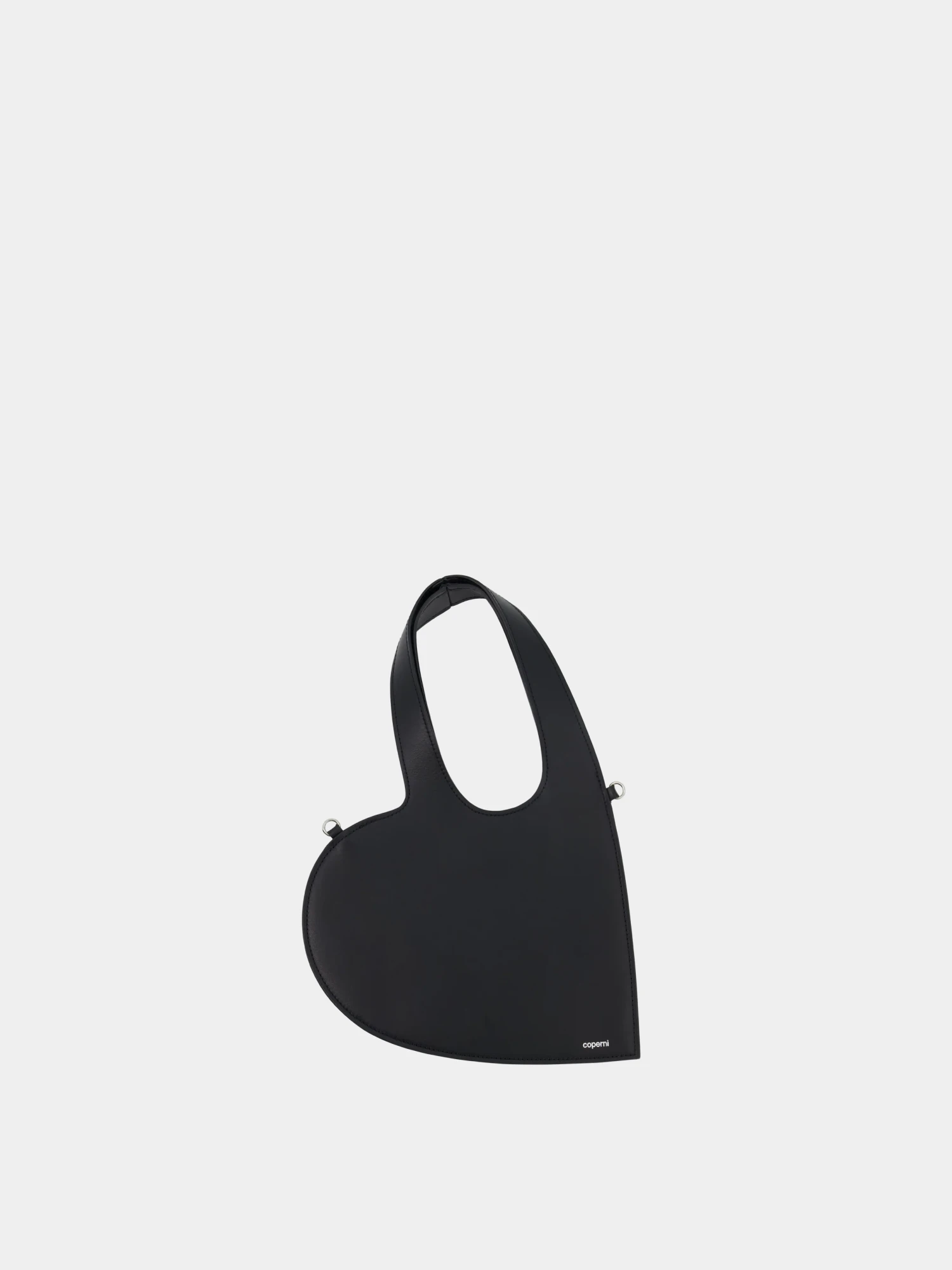 Женская сумка Coperni Crossbody Baby Heart Tote Black