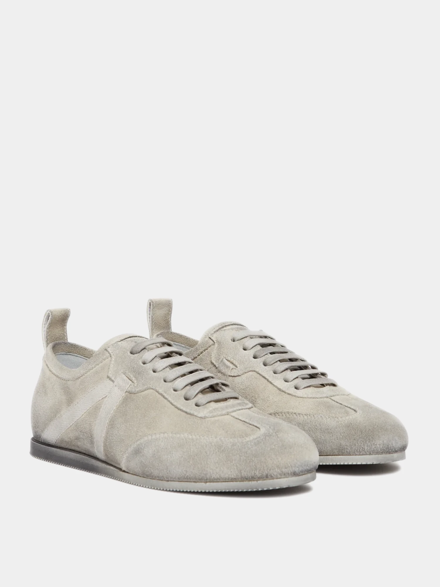 Кеды Ann Demeulemeester Siru Low-Top Chalk
