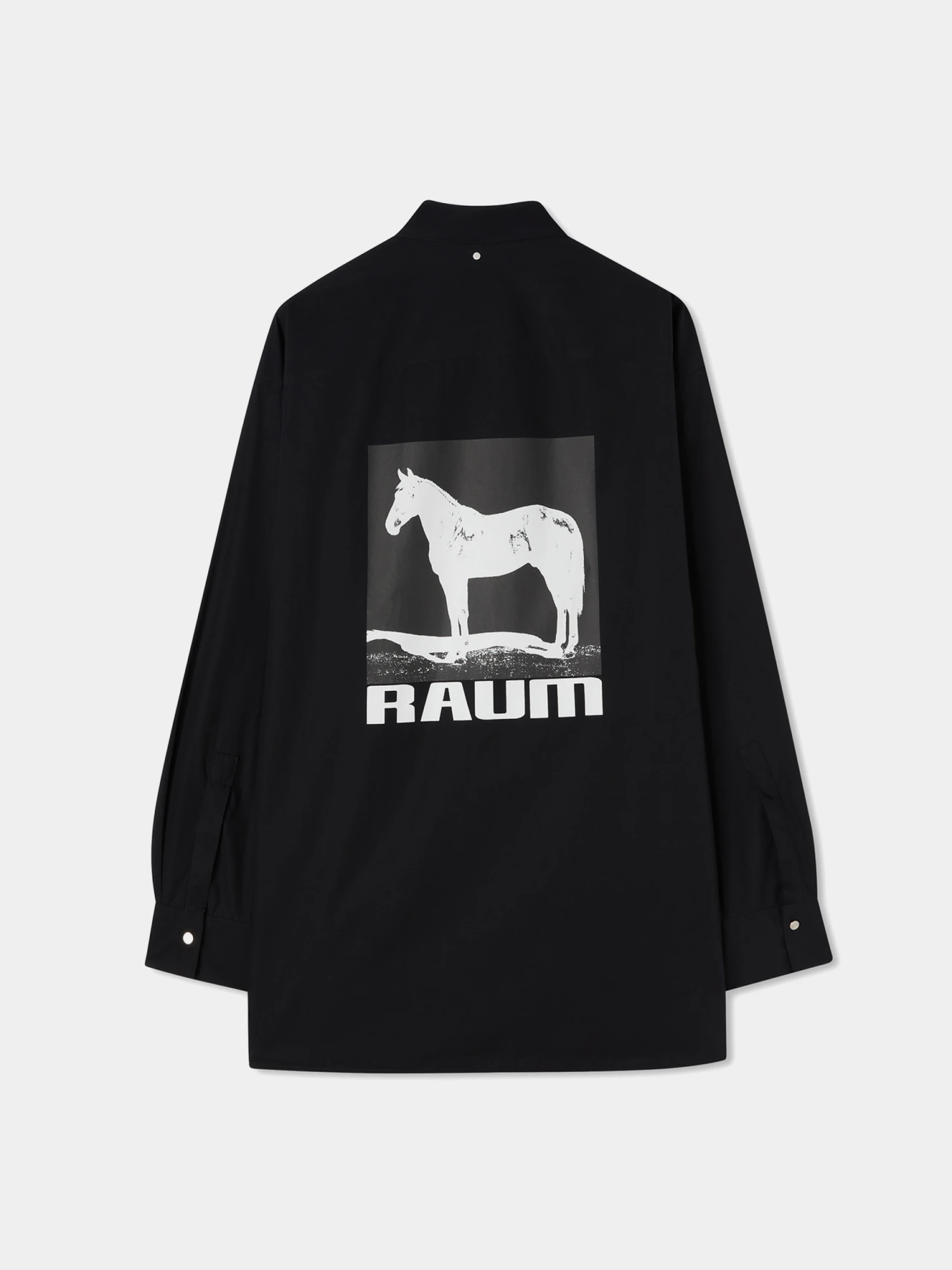 Рубашка OAMC Shirt With Print Black