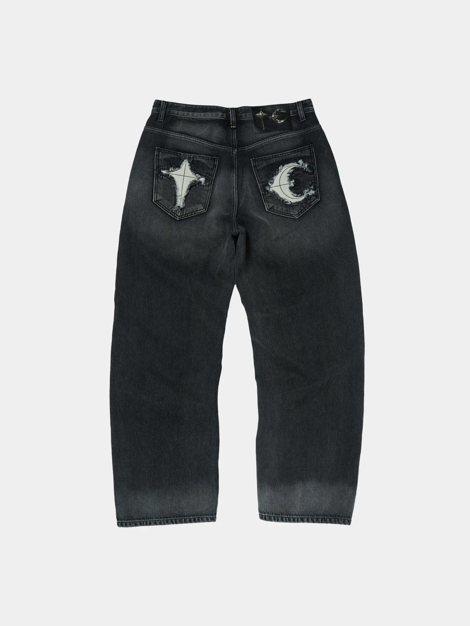 Джинсы Thug Club TC Bone Leather Black