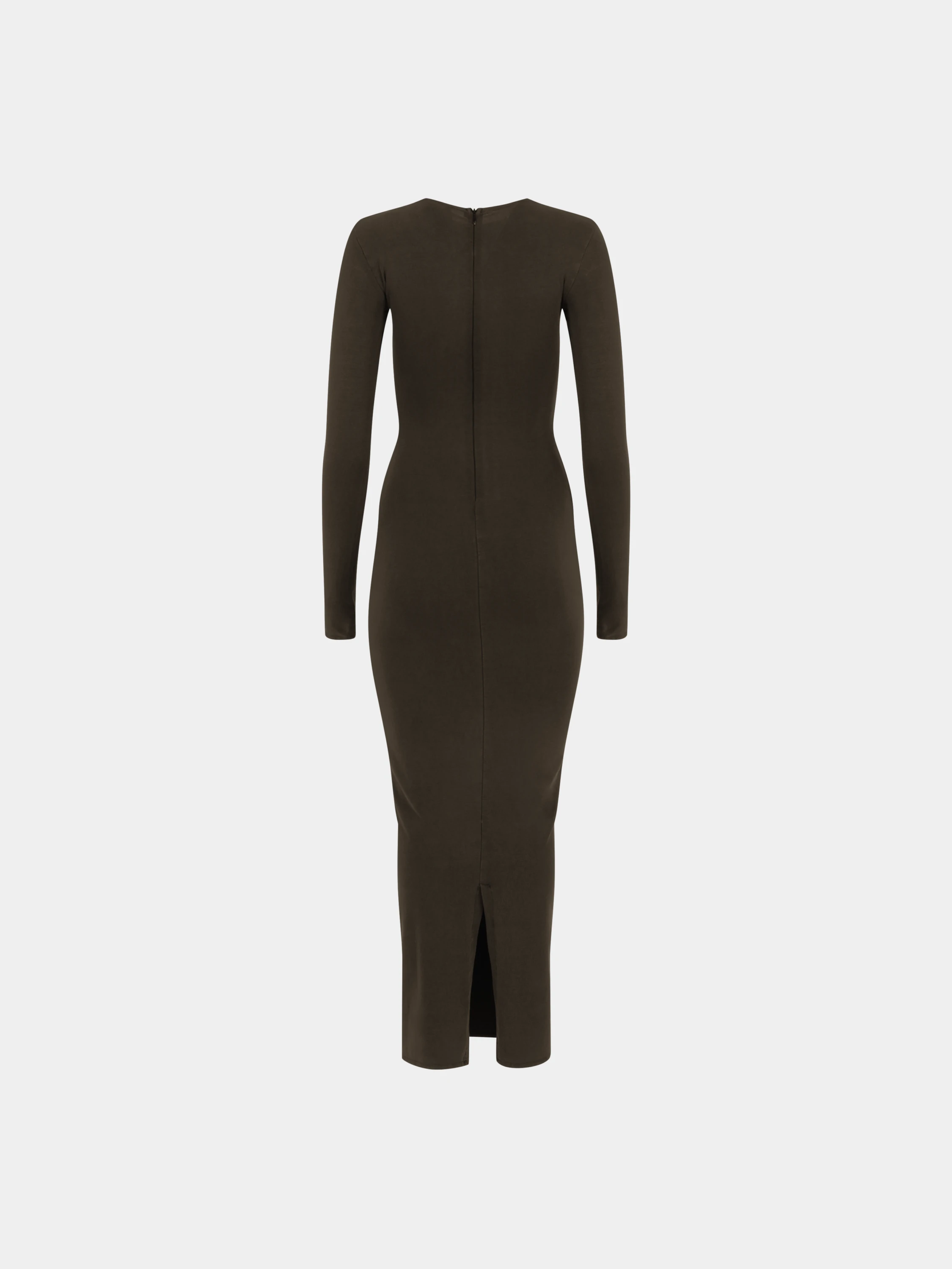 Женское платье entire studios LS Maxi Cotton Brunette