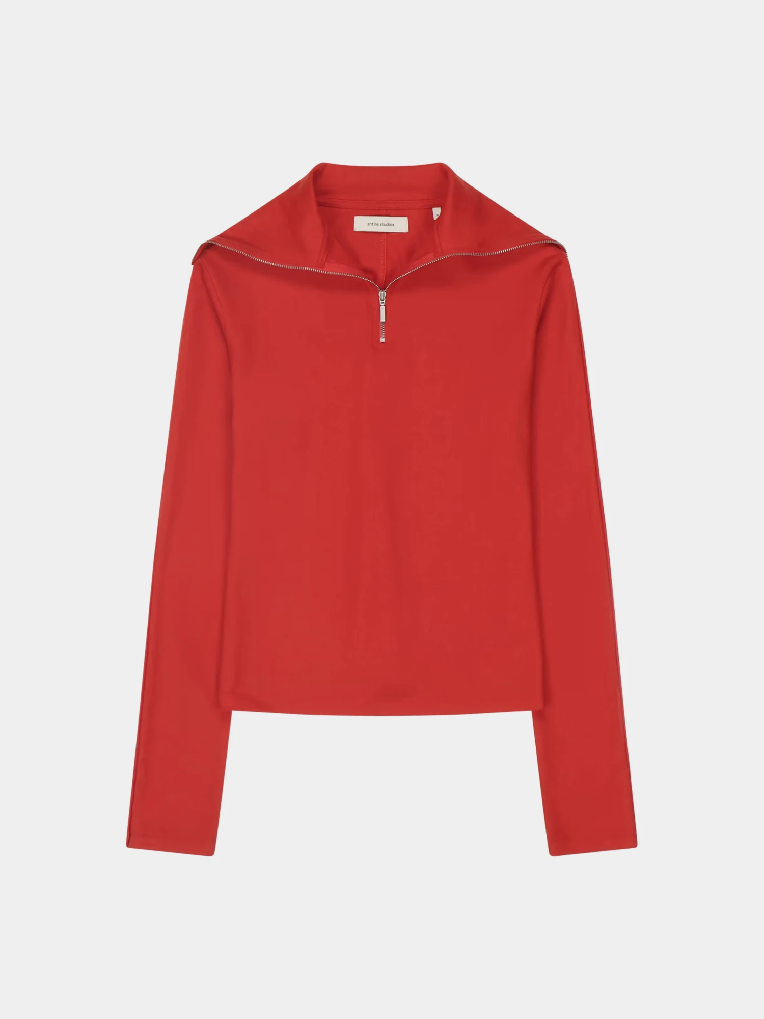 Женский халф-зип entire studios Apex Wool Red
