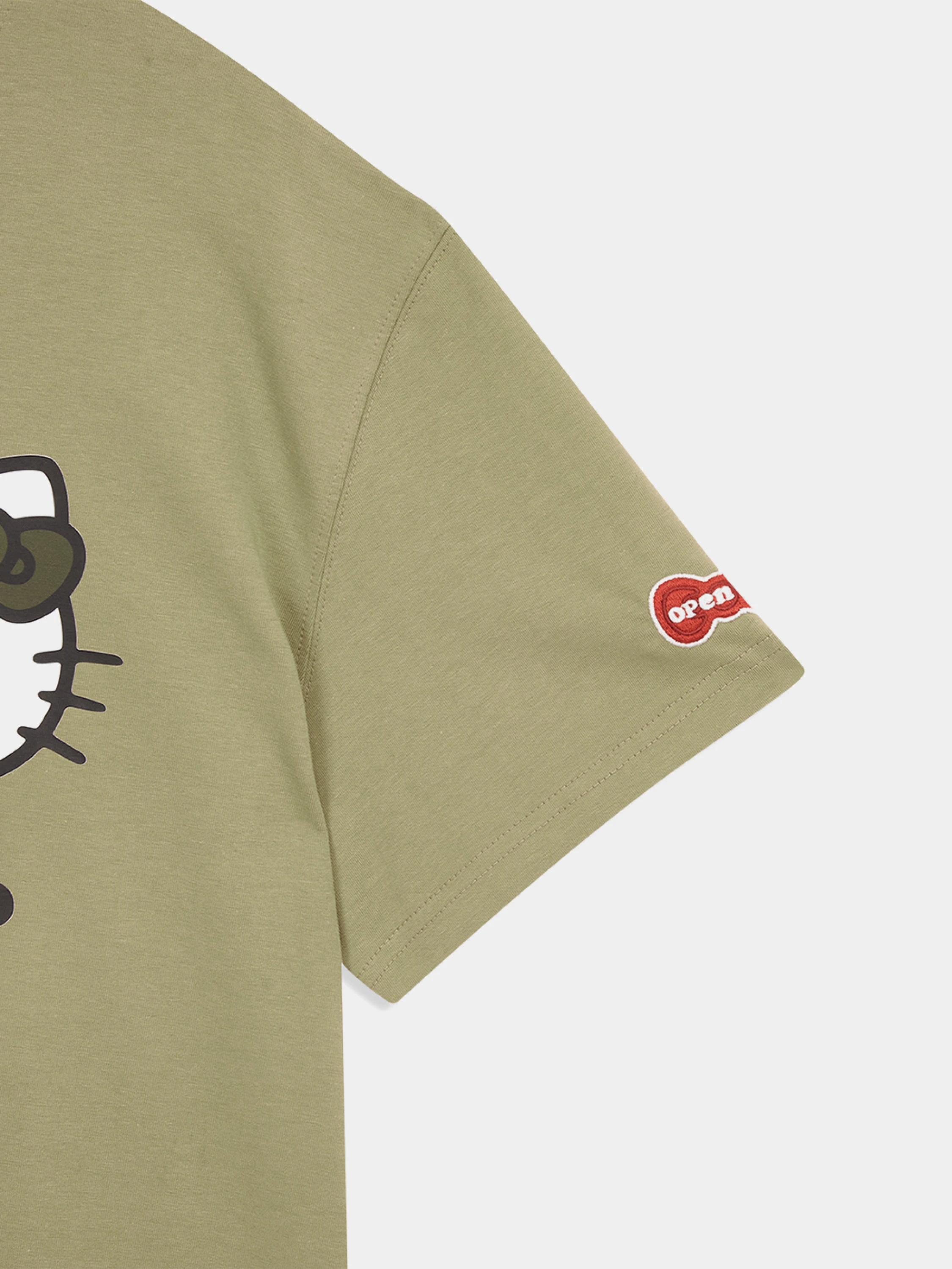 Футболка OPEN YY Hello Kitty x YY T-Shirt Khaki