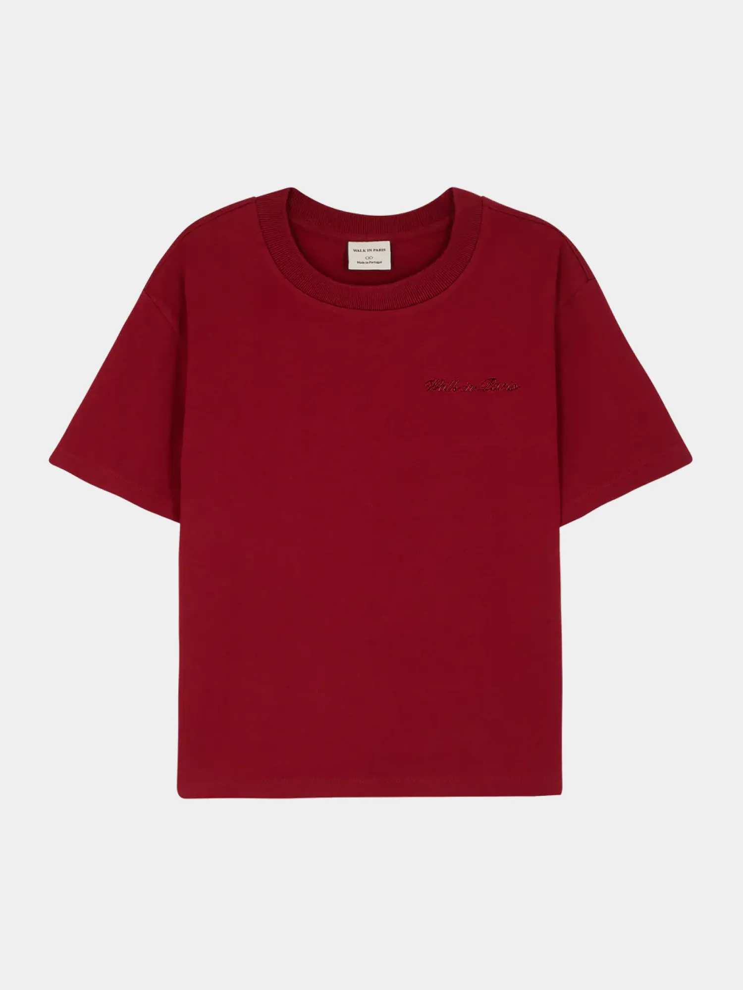 Футболка Walk In Paris T-Shirt Burgundy
