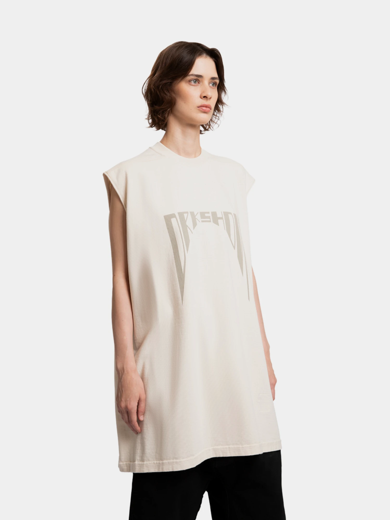 Футболка RICK OWENS DRKSHDW Tarp Natural/Pearl