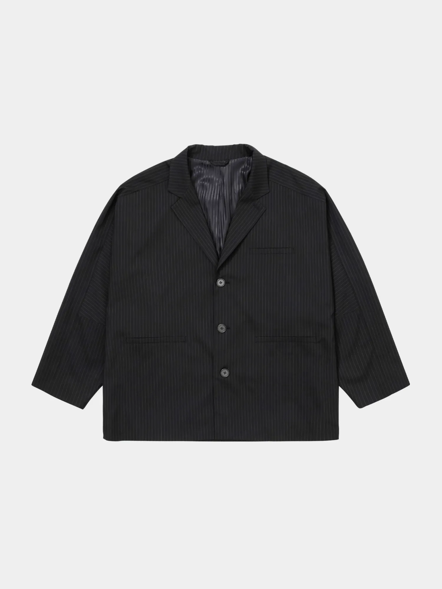 Блейзер AJOBYAJO Stripe Batwing Black