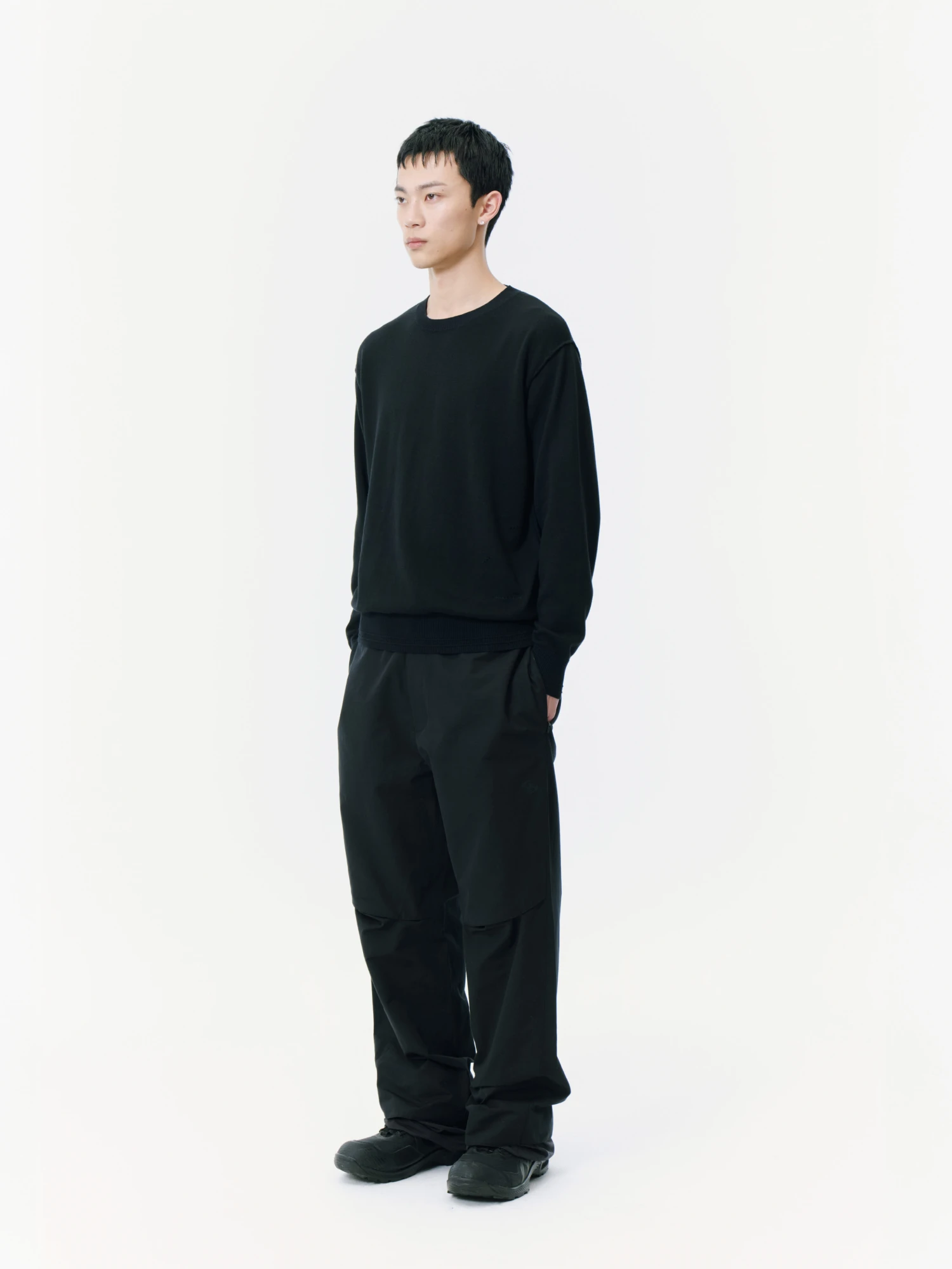Джемпер SAN SAN GEAR Scale Rib Black