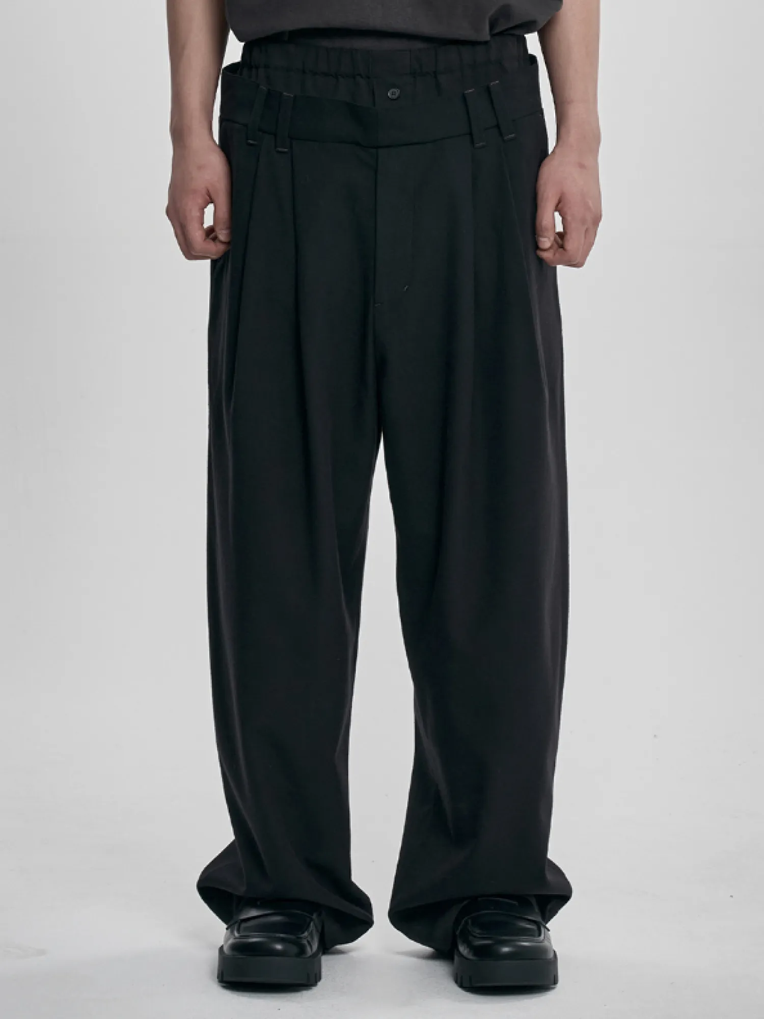 Брюки AJOBYAJO Double Layered Black