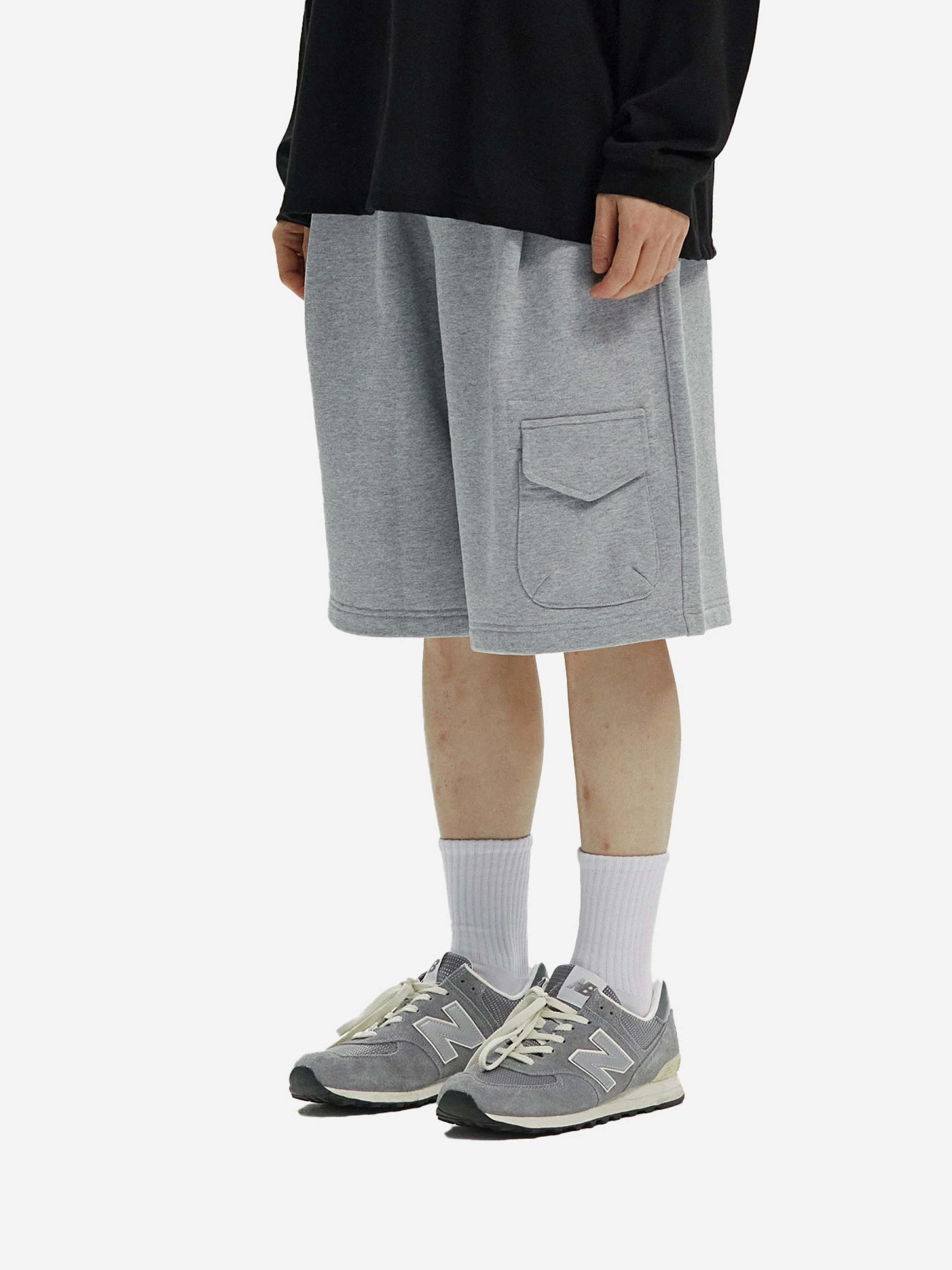 Шорты FrizmWORKS Pouch Pocket Sweat Gray