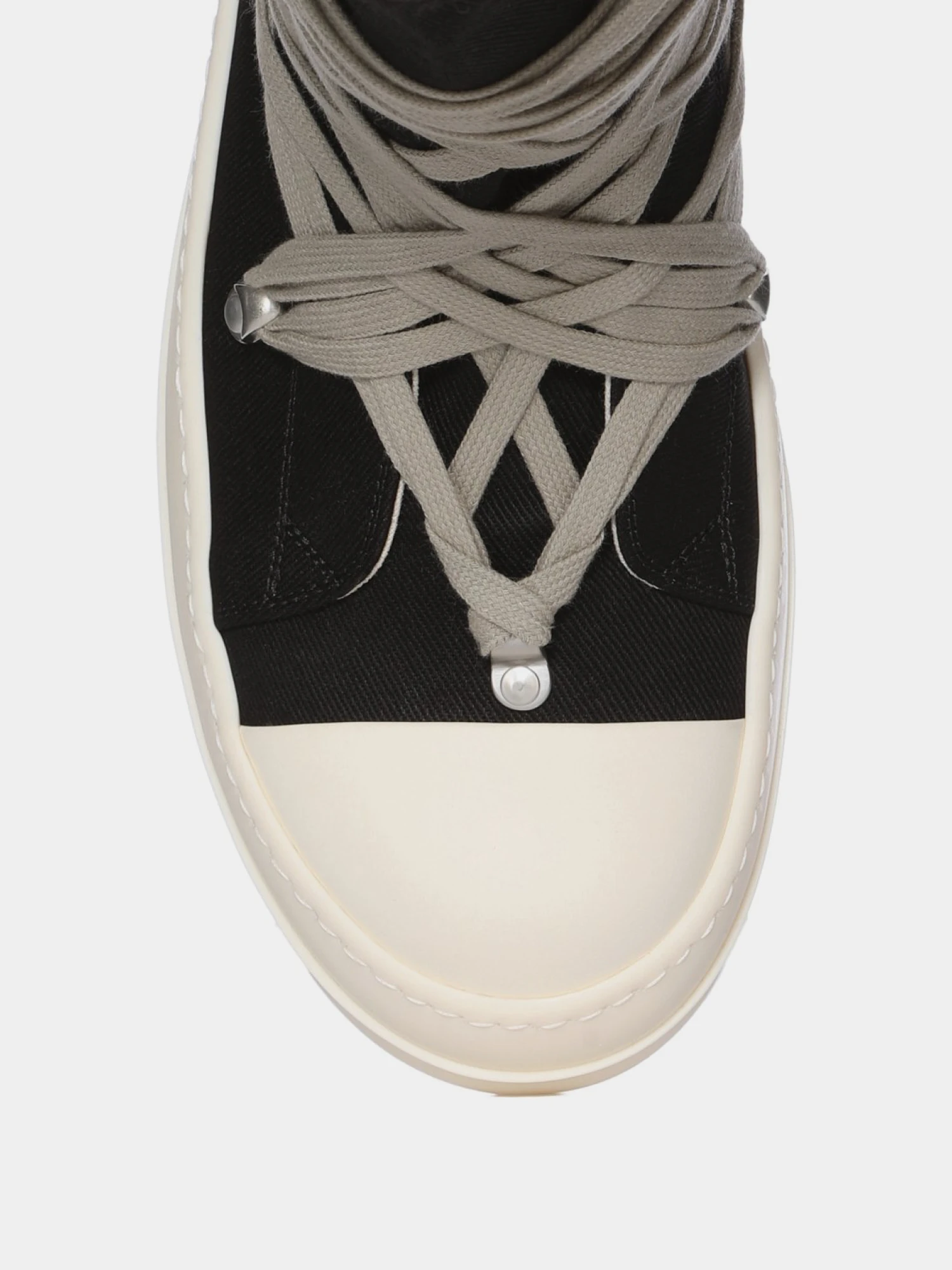 Кеды RICK OWENS DRKSHDW Megalaced Dirty Black/Milk