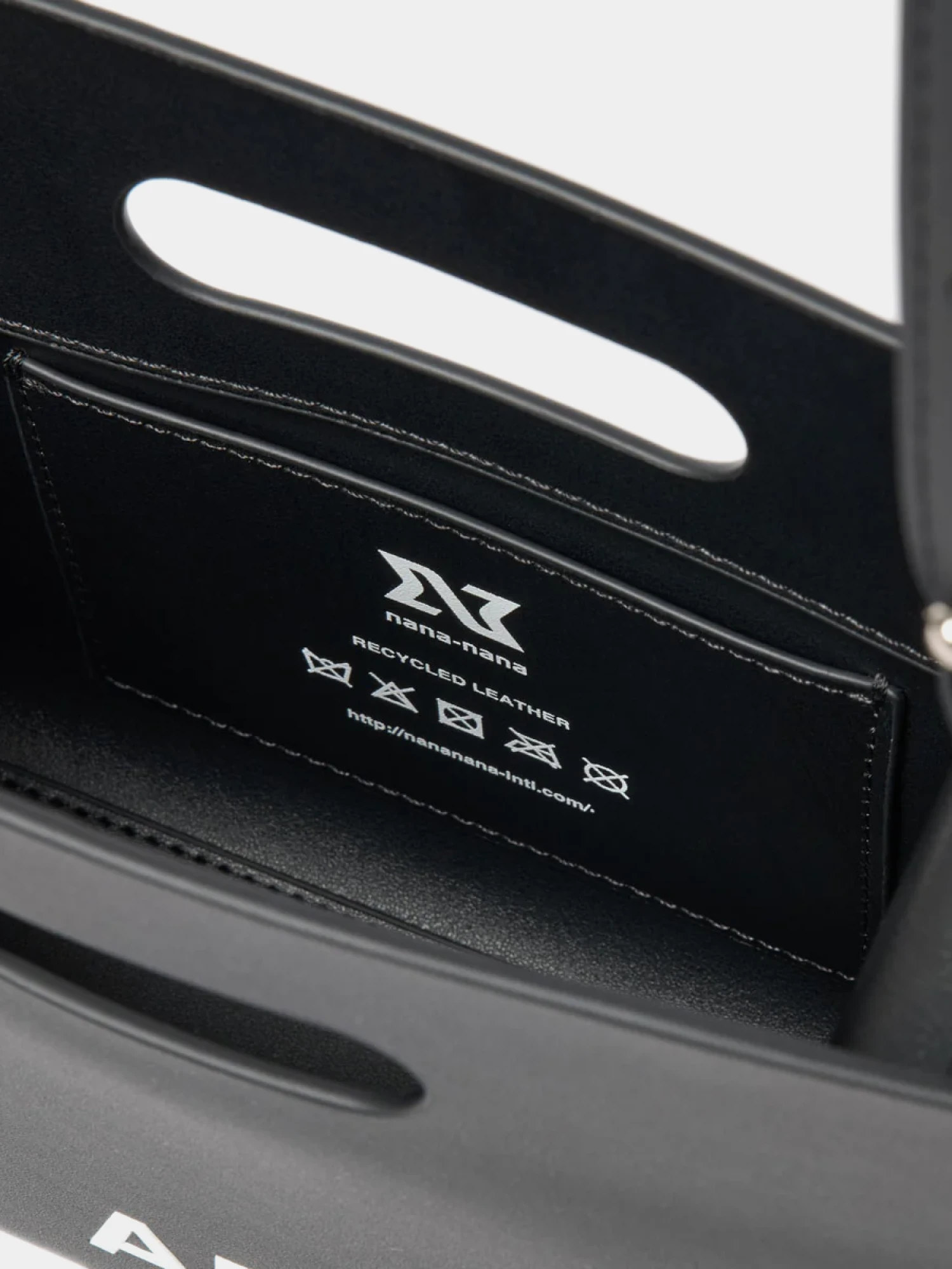 Сумка nana-nana A5 Recycled Leather Black
