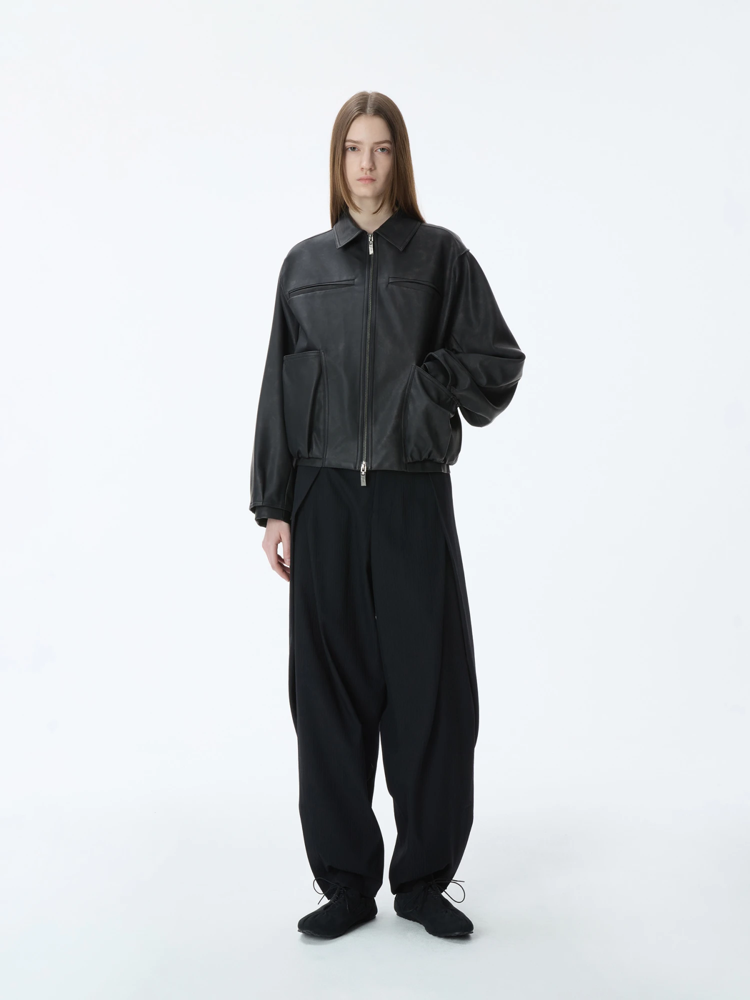 Бомбер ADERERROR Product. 14 Black