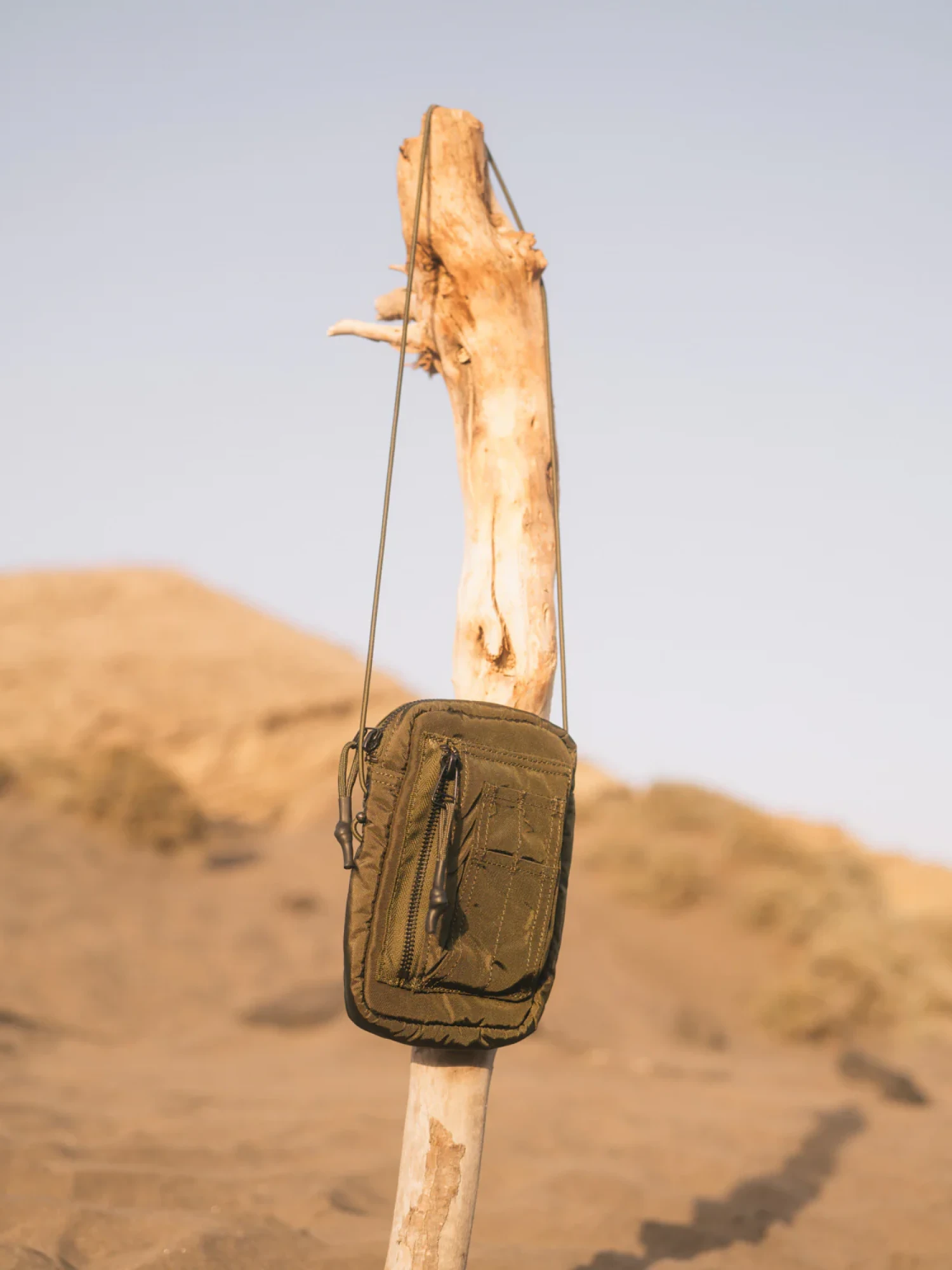 Сумка MAHARISHI 1117 Maha Ma Pocket Pouch Olive