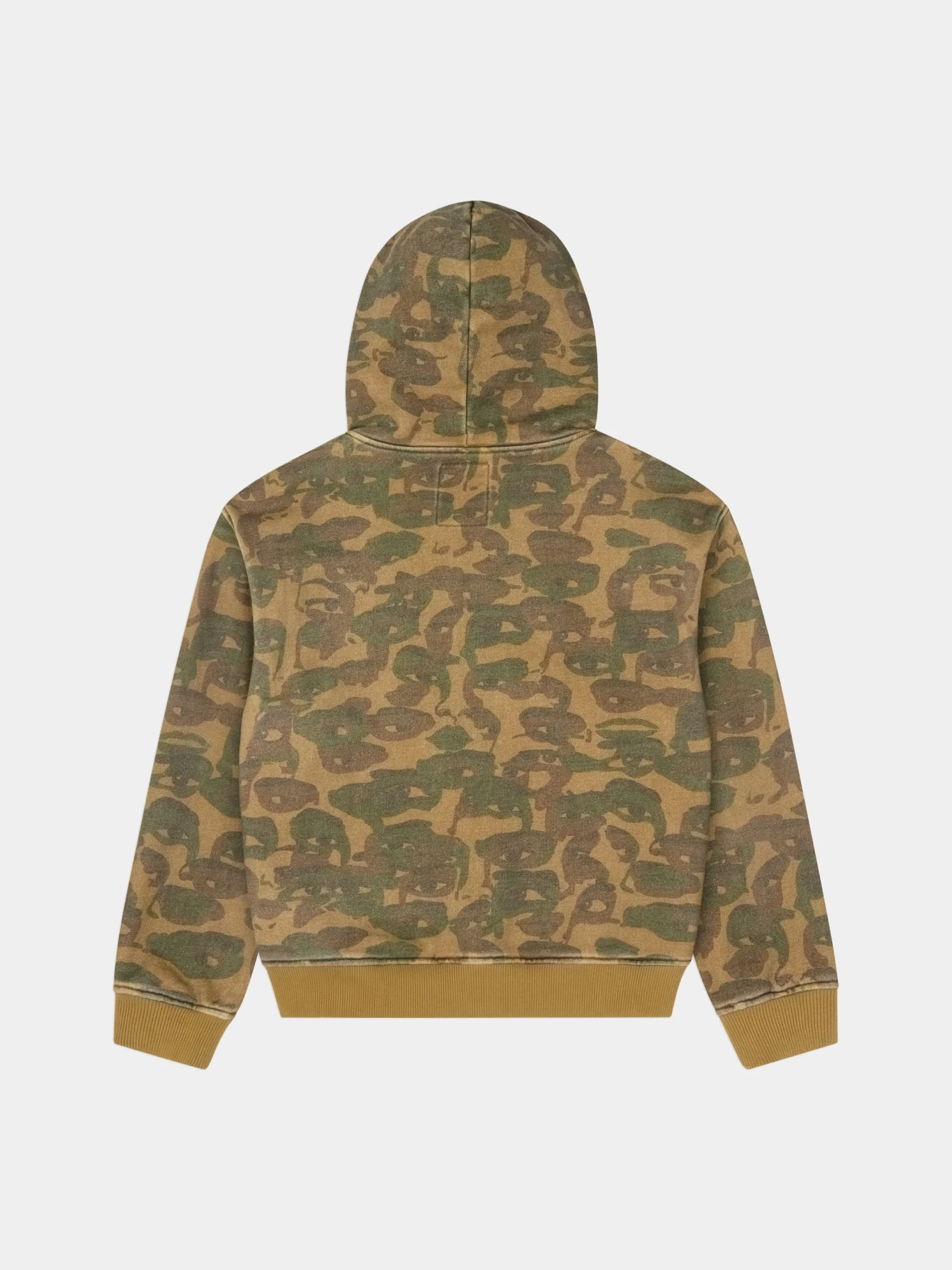 Зип-худи KidSuper Face Camo Dark Green