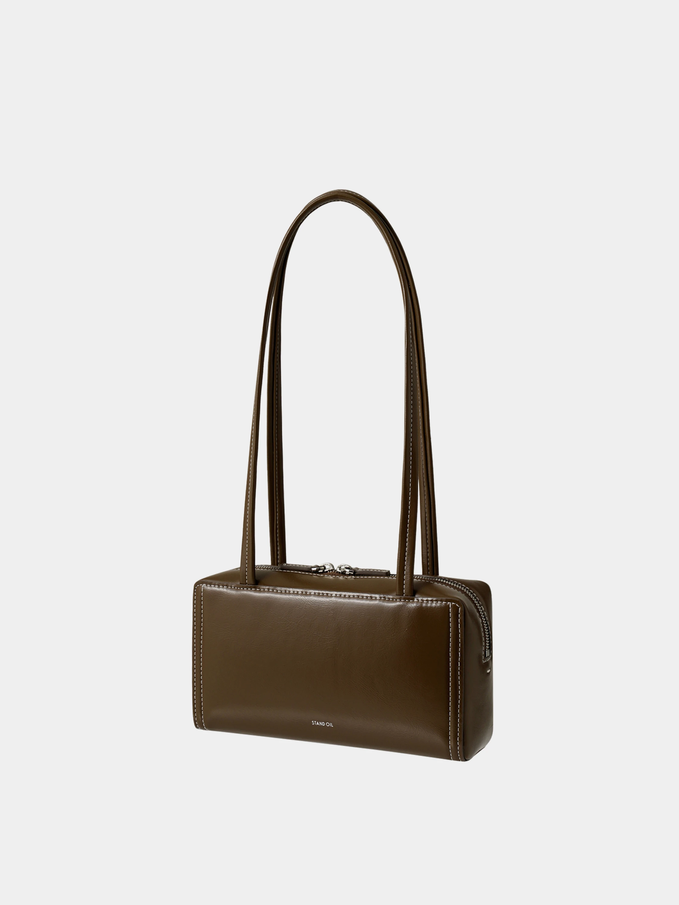 Женская сумка STAND OIL Post Bag Stitch Mocha