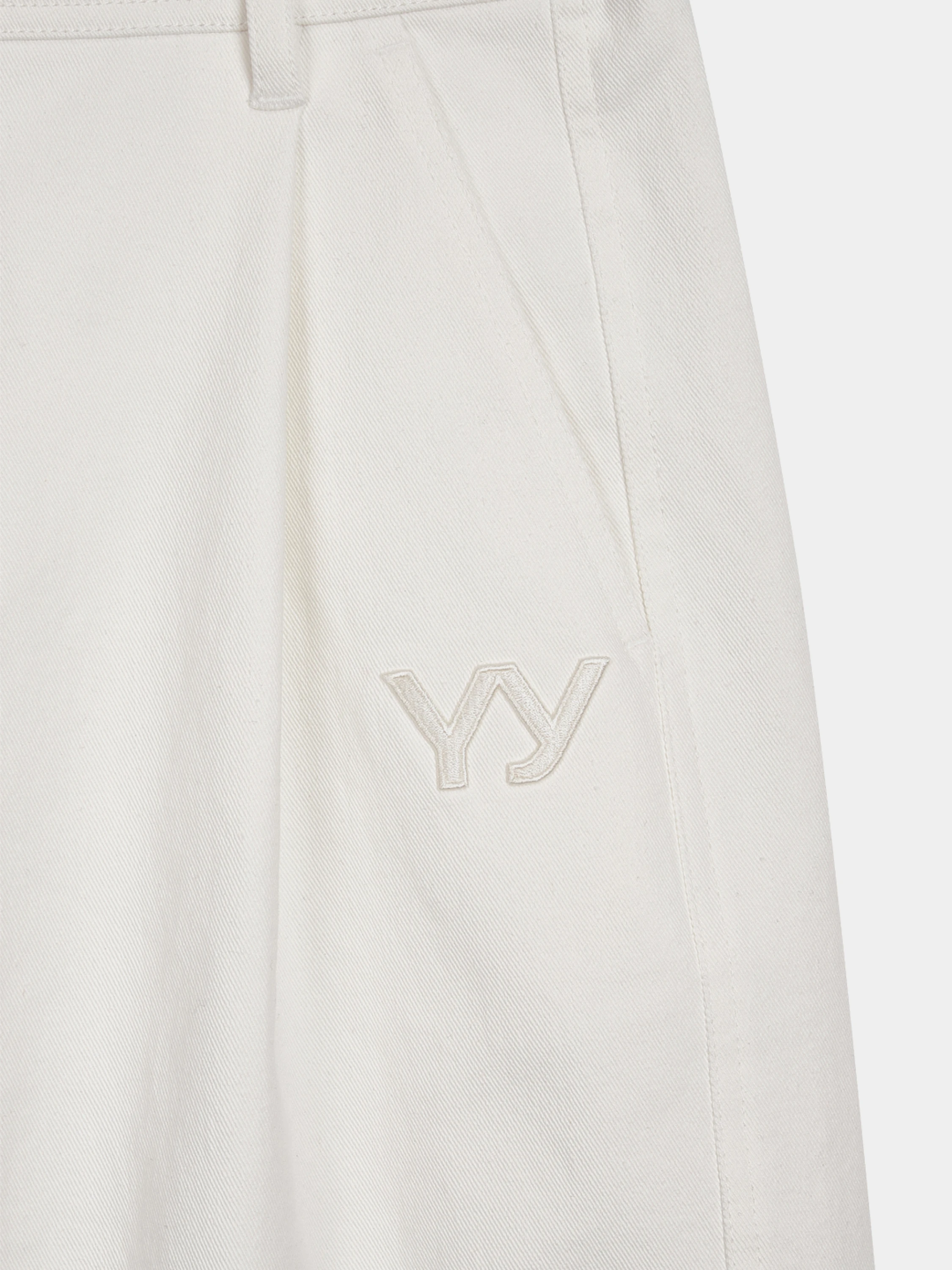 Шорты OPEN YY Cargo Midi Shorts White