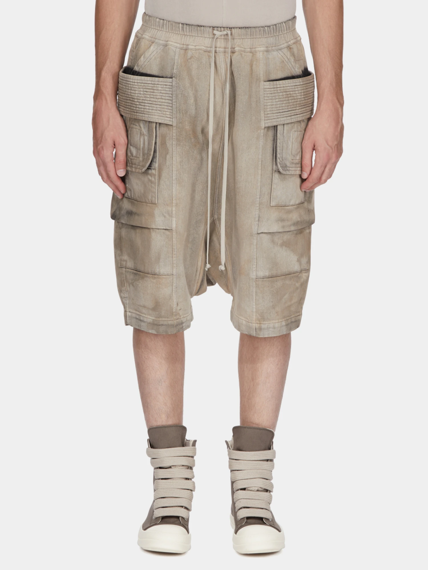 Шорты RICK OWENS DRKSHDW Creath Cargo Dust