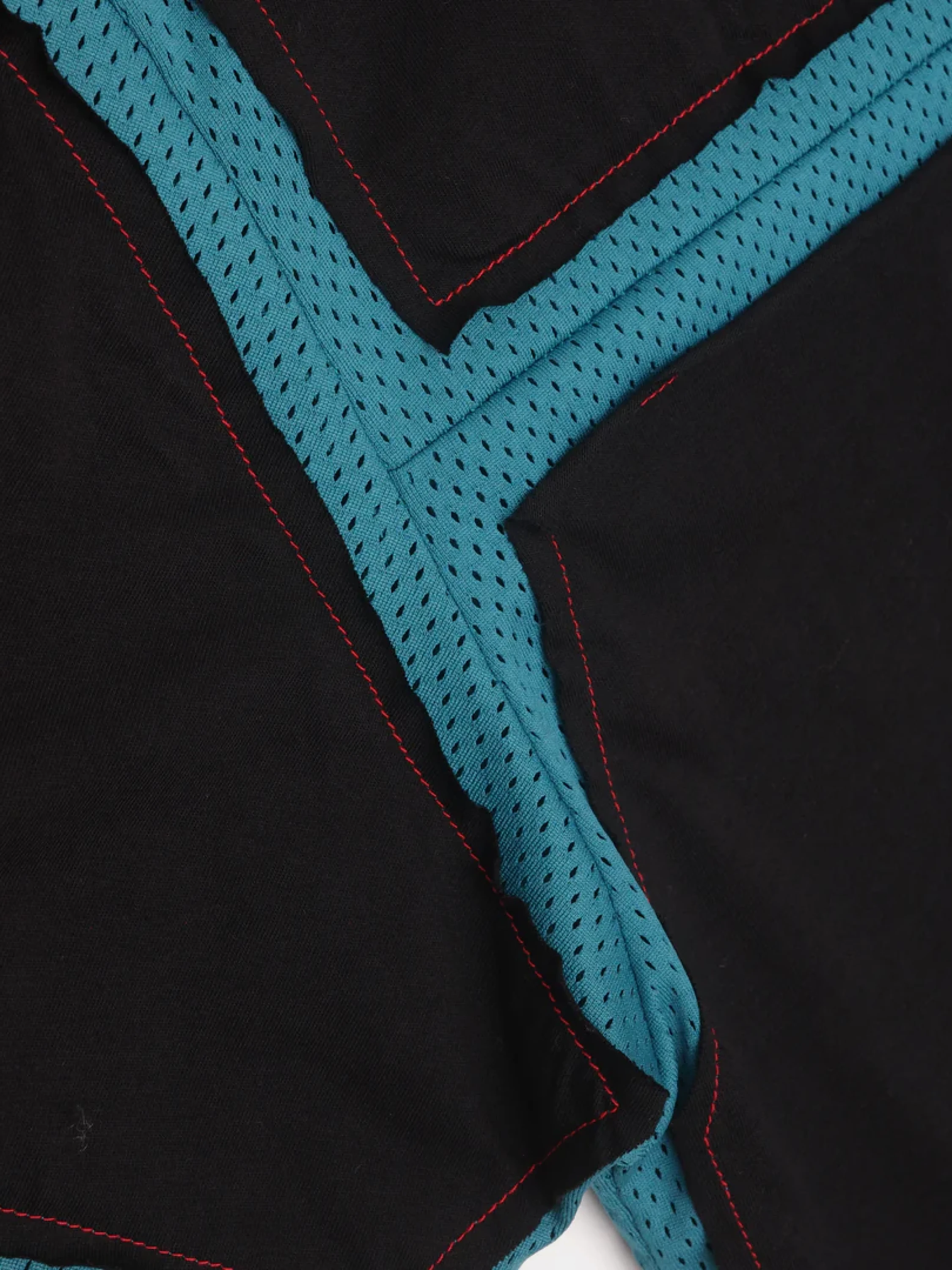 Футболка Jungles Jungles Panel Mesh Turquoise Black