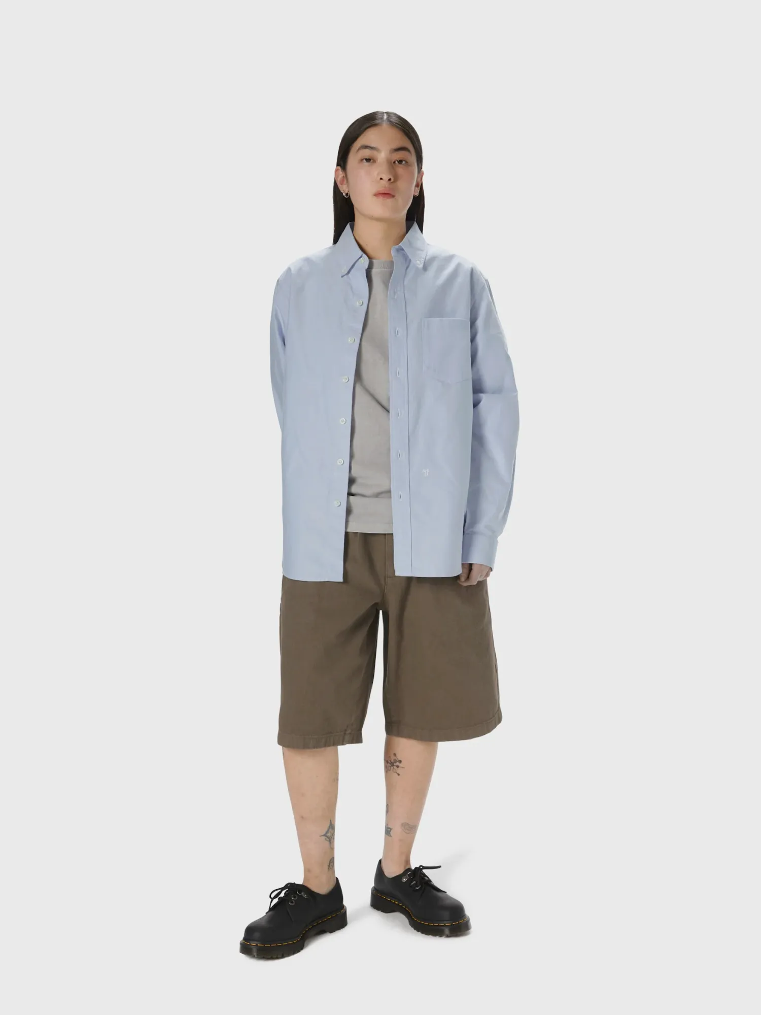 Шорты thisisneverthat Overdyed Half Short Brown