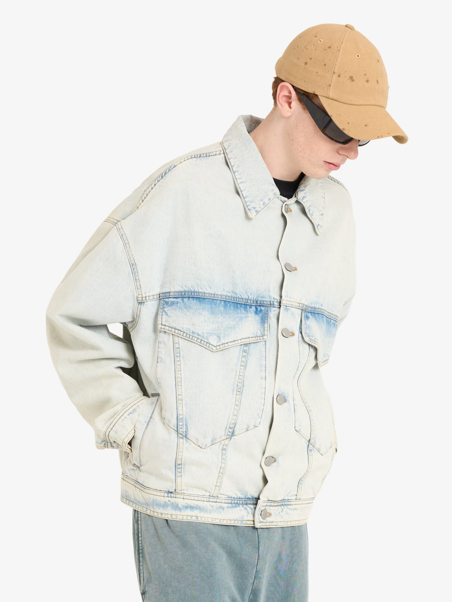 Джинсовая куртка Études Loose Denim Jacket Blue