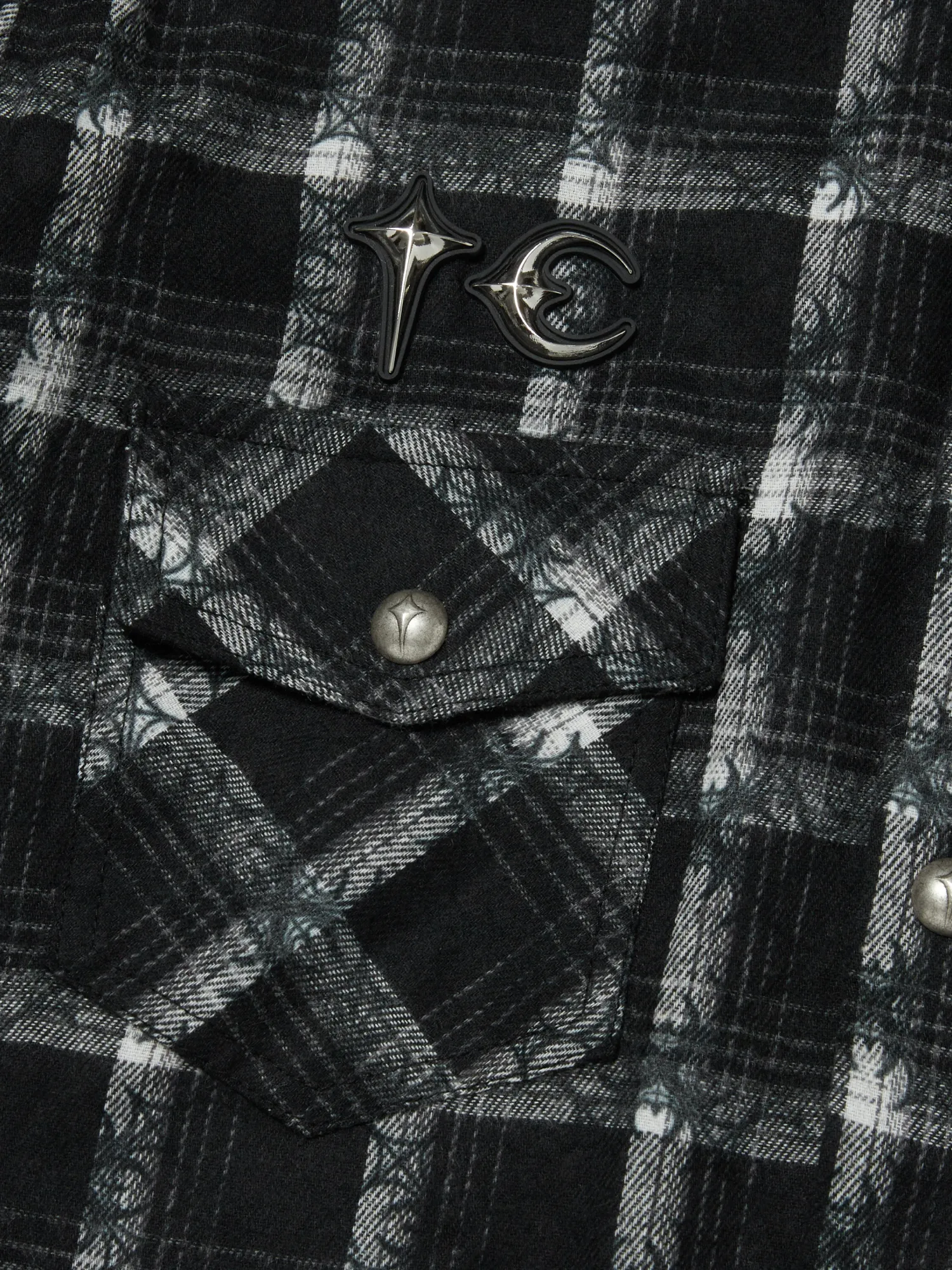 Рубашка Thug Club TC All Over Pattern Black