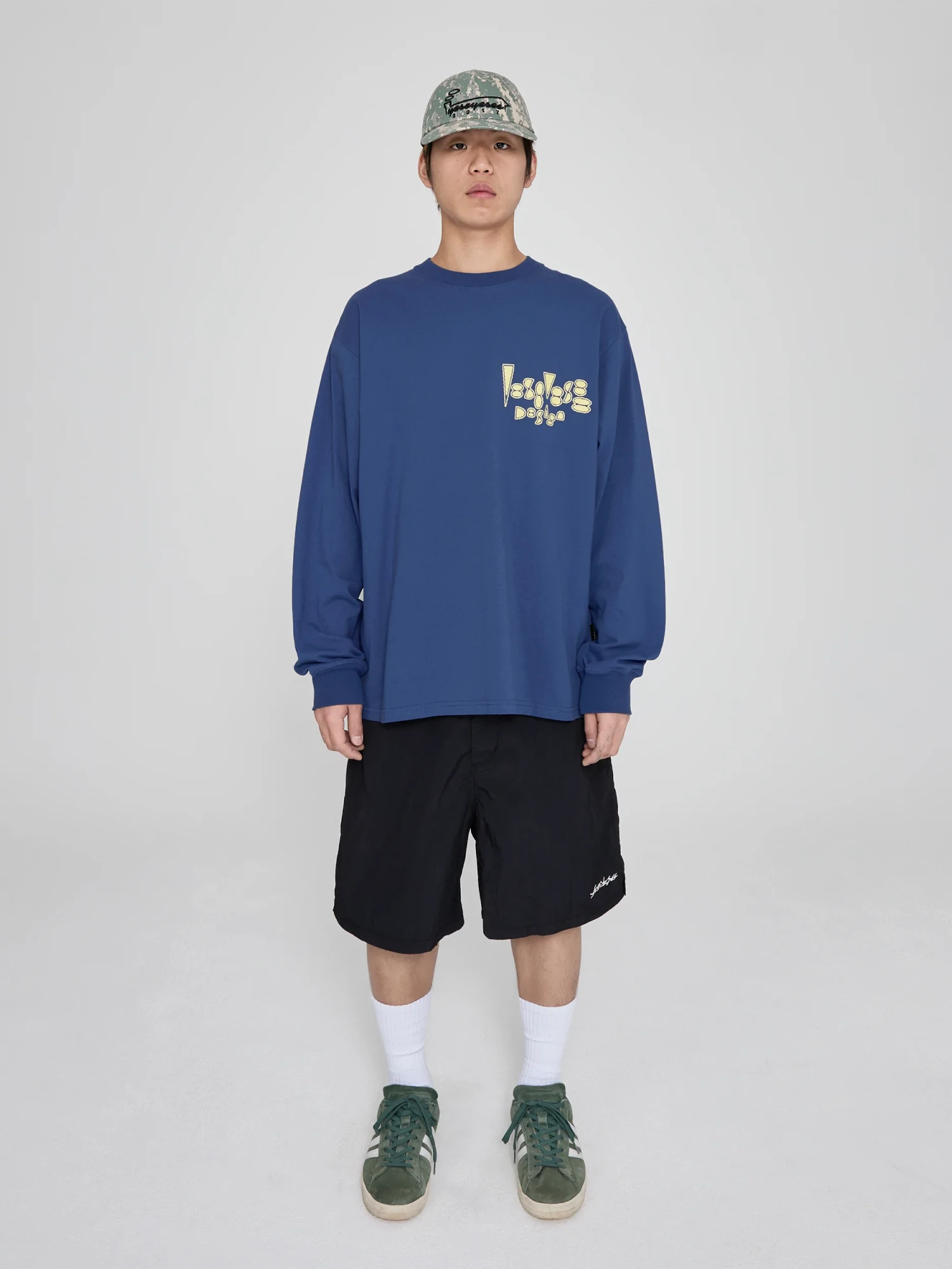 Лонгслив YESEYESEE A Logo L/S Cobalt Blue