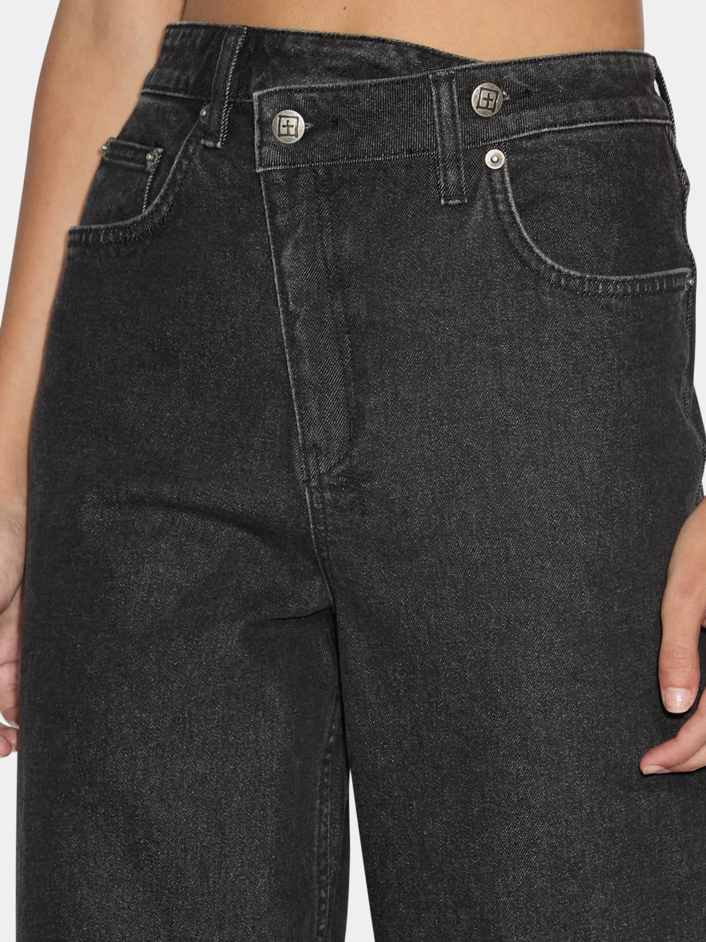 Женские джинсы Ksubi Relax Jean Noir