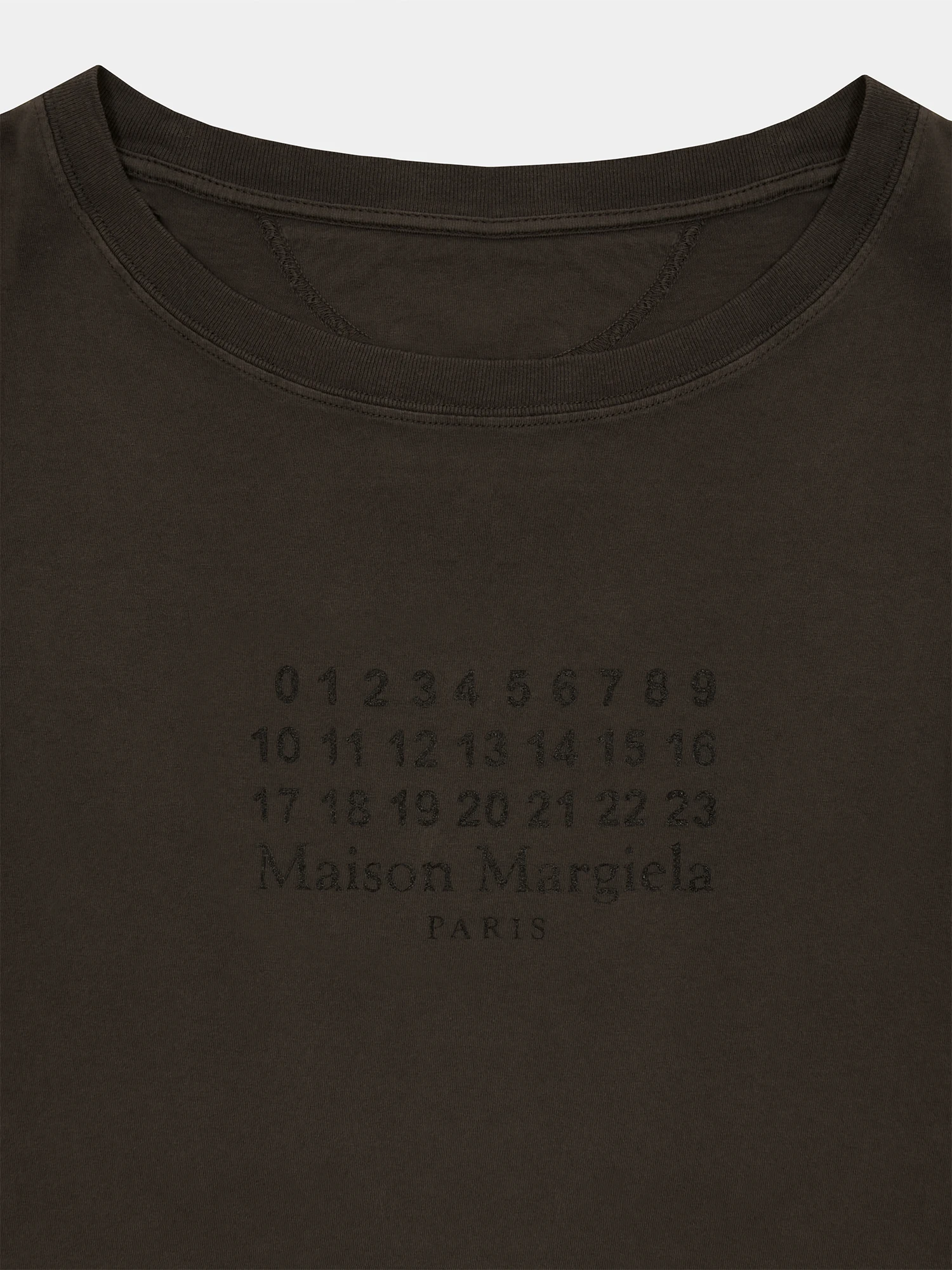 Лонгслив Maison Margiela Logo Brown