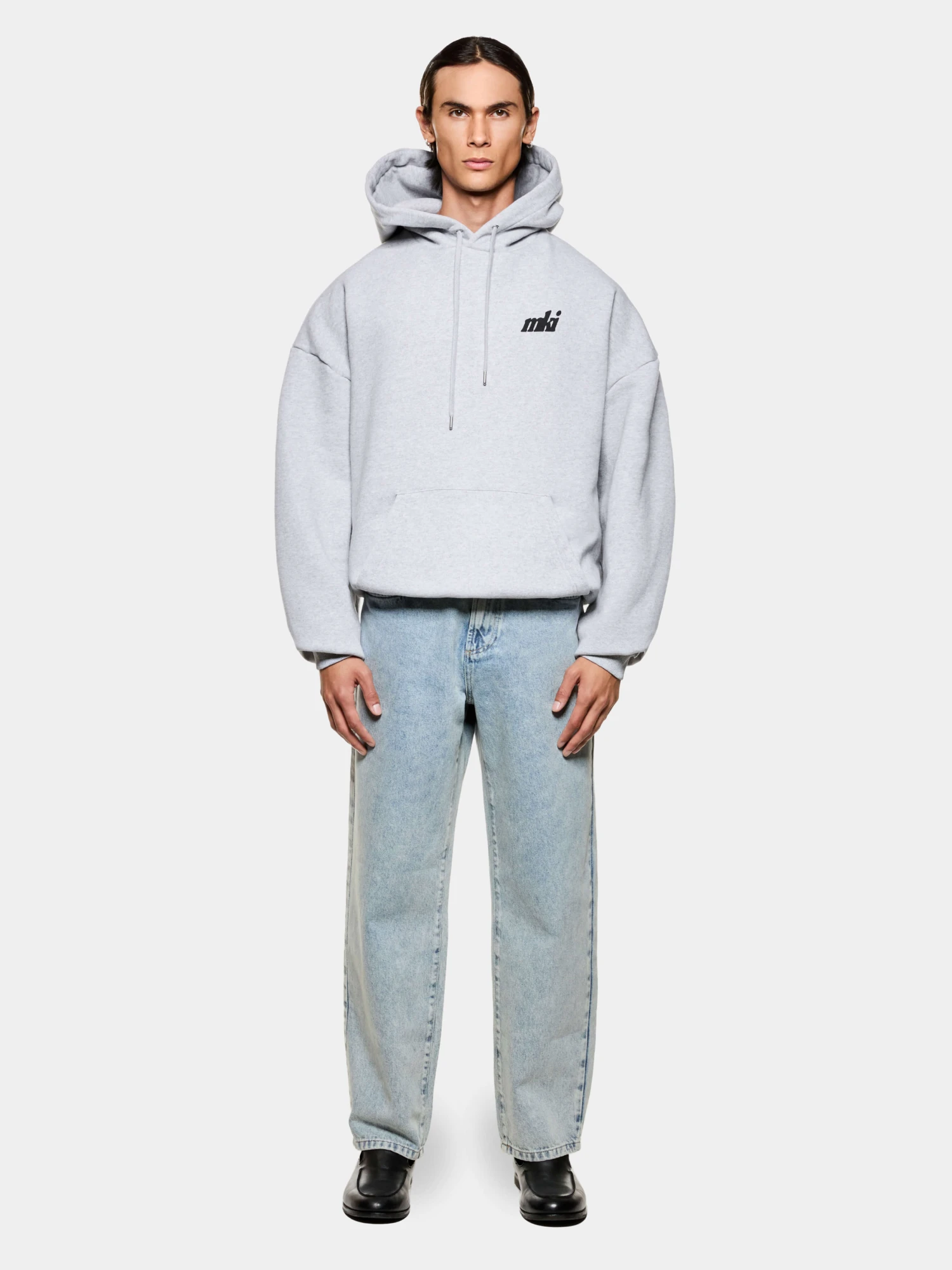 Худи MKI MIYUKI ZOKU Stamp Hoody Grey