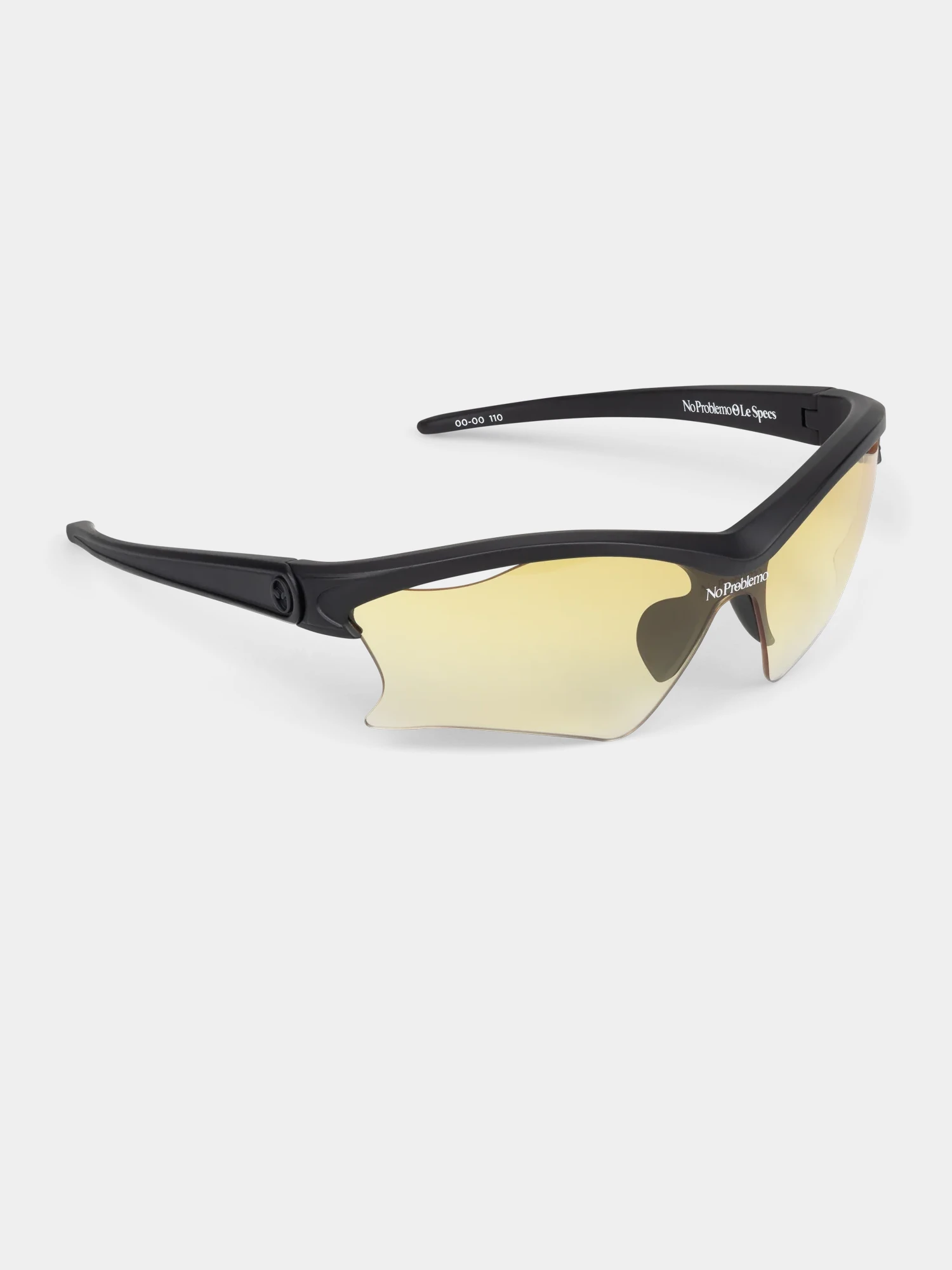 Очки NO PROBLEMO x LE SPECS Pluto Matte Black/Amber Grad