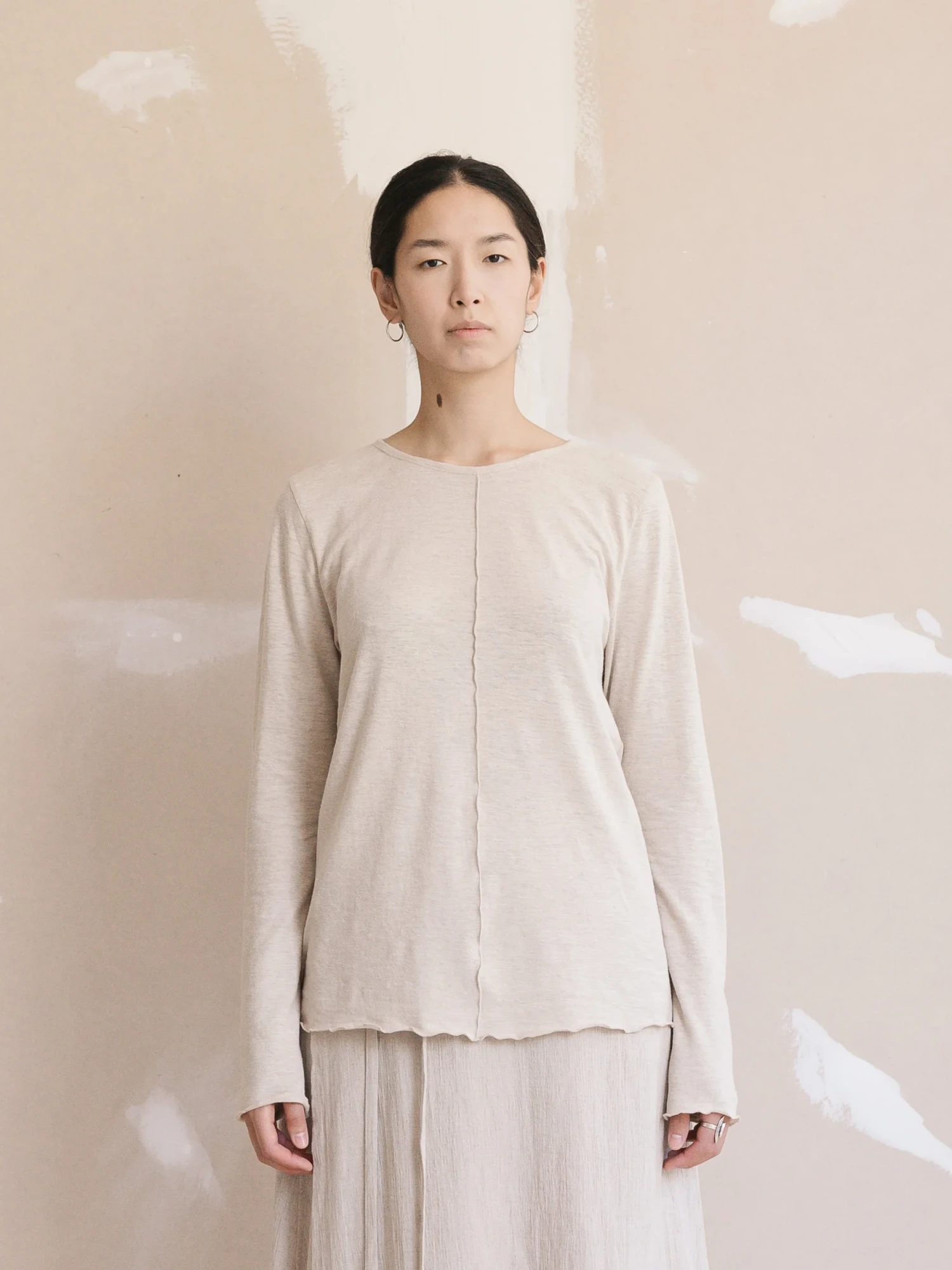 Женский лонгслив Satta LS Seam Top Raw Ecru