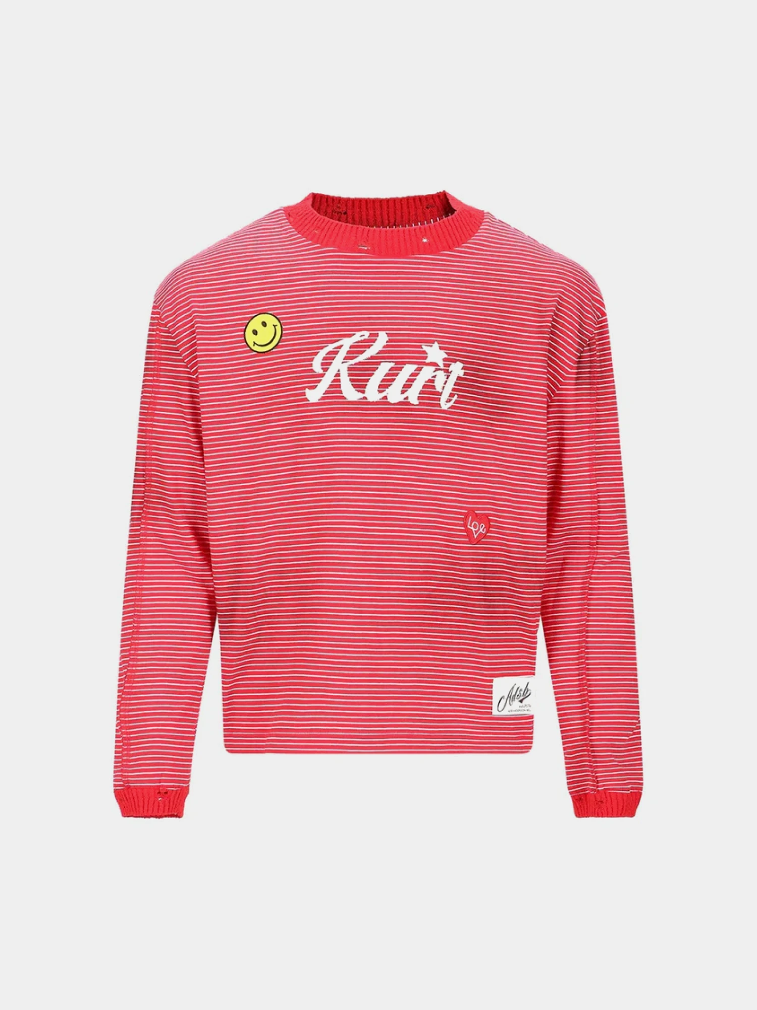 Лонгслив Andersson Bell Kurt Stripe L/S Red