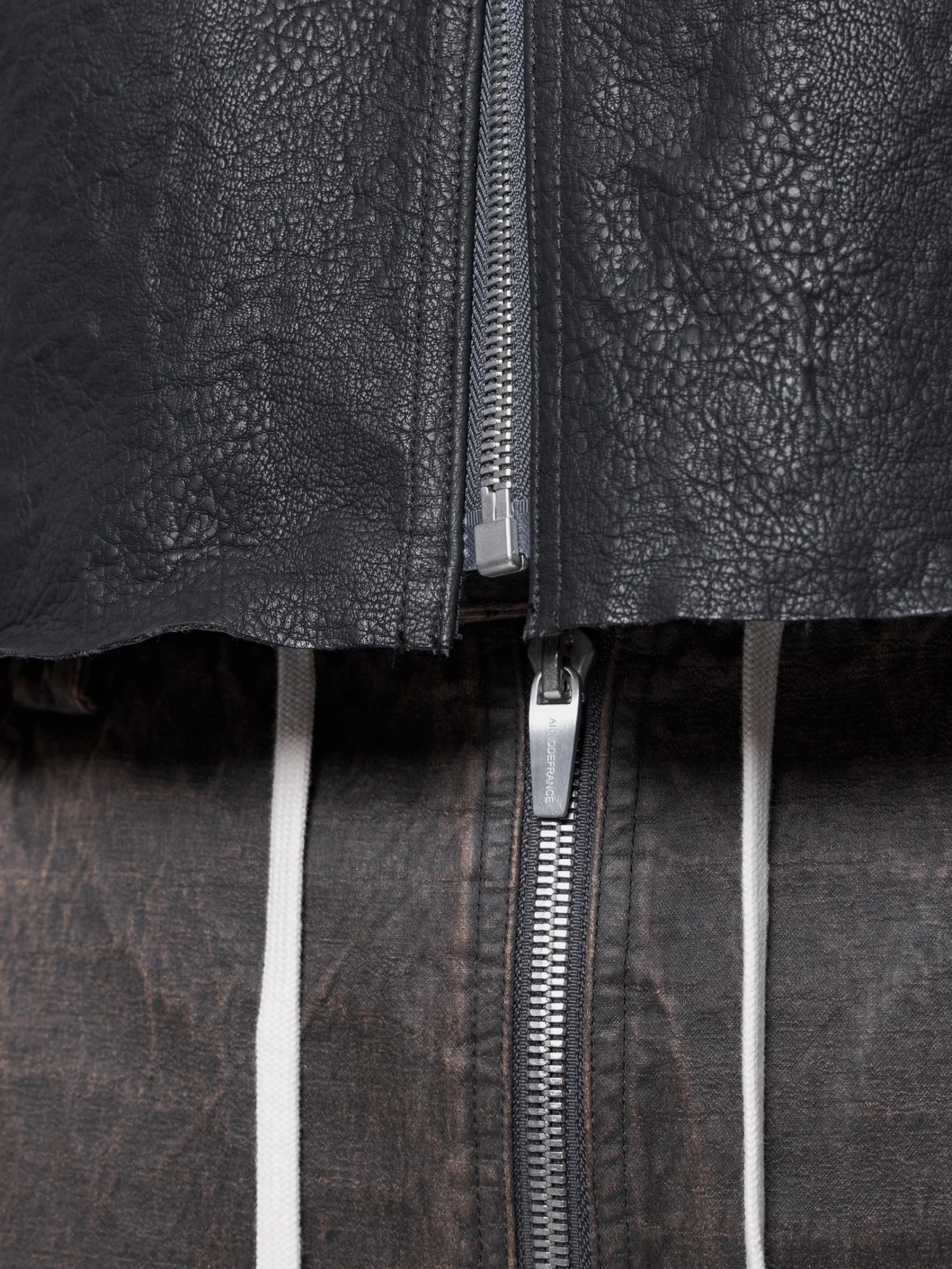 Кожаная куртка ARNODEFRANCE Metalized Leather Black